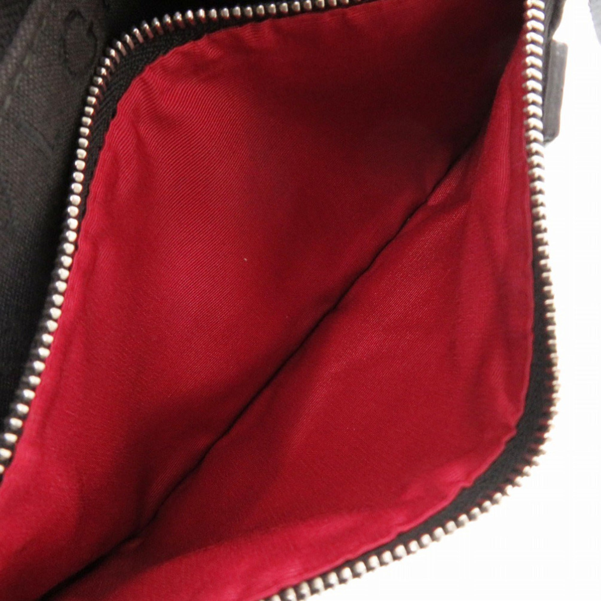 Bvlgari Black Canvas Sling Bag (Pre-Owned)