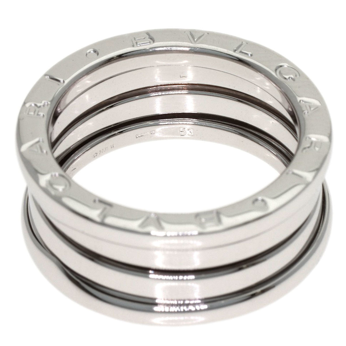 Bvlgari White Gold (18K) Band Ring (Pre-Owned)