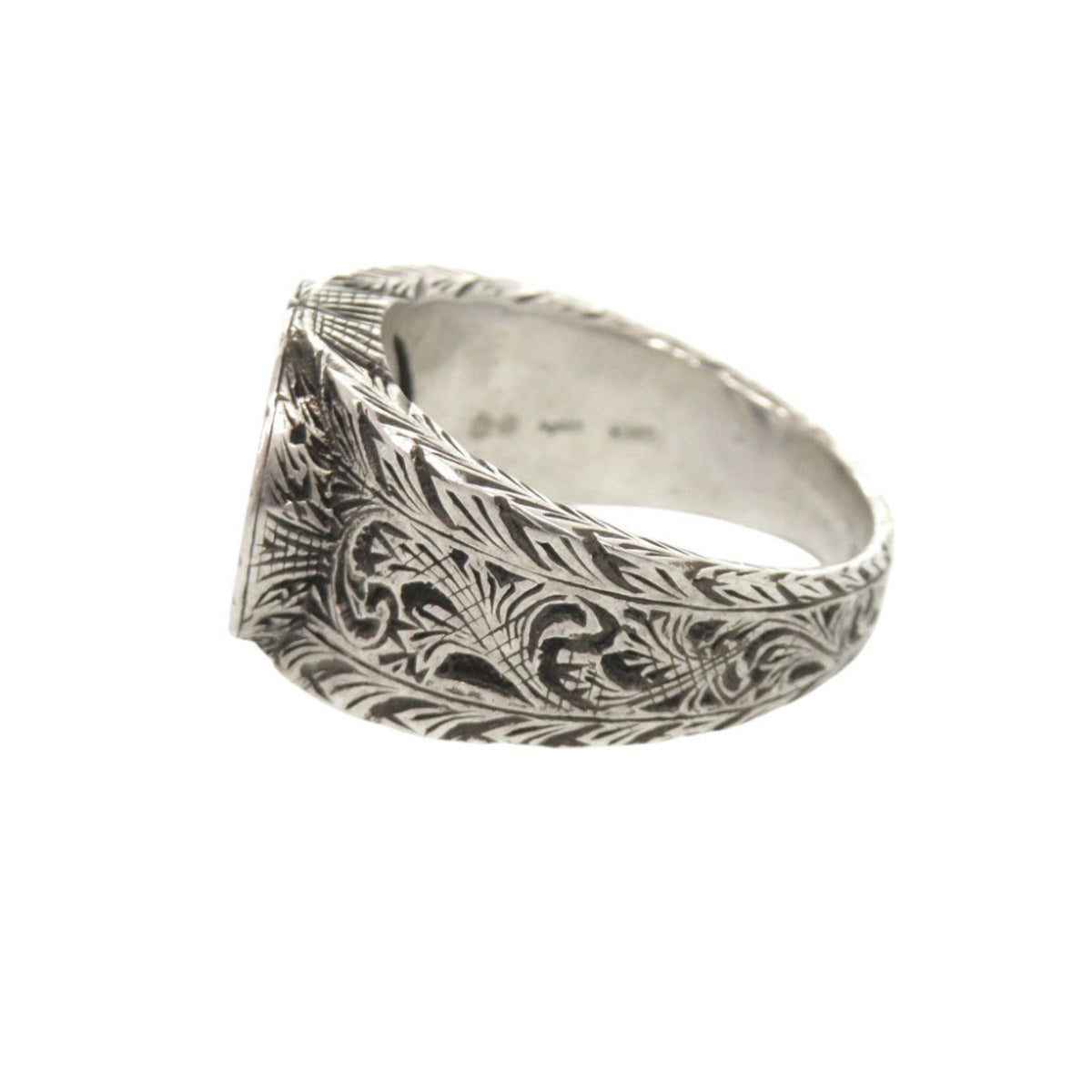 Gucci Silver Silver 925 Band Ring (Pre-Owned)