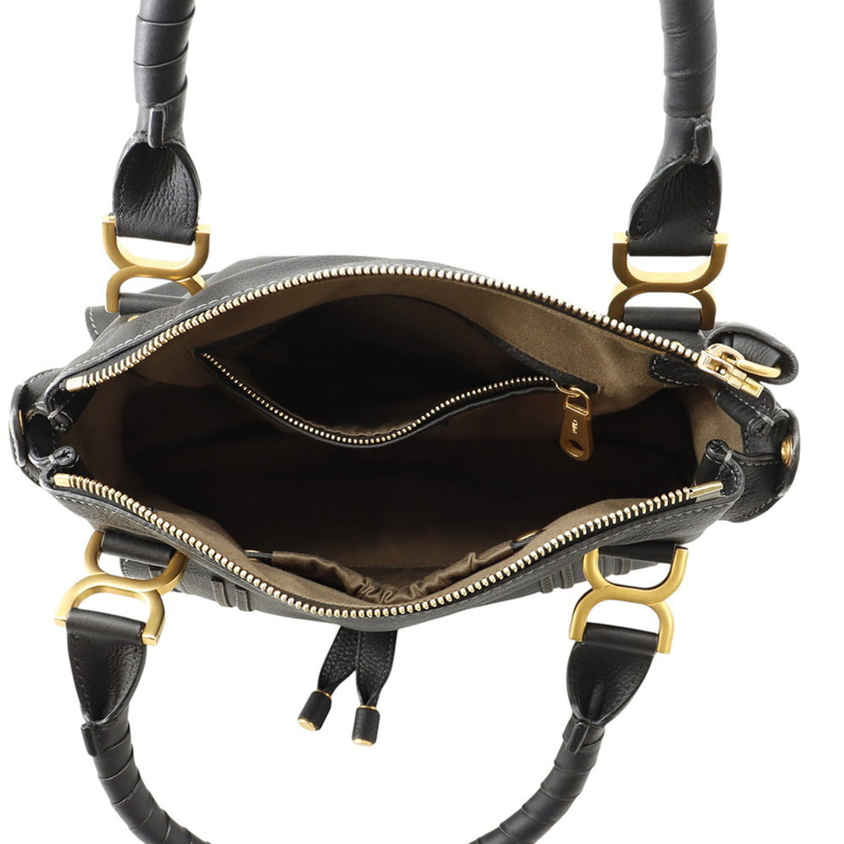 Chloé Black Leather Shoulder Bag (Pre-Owned)