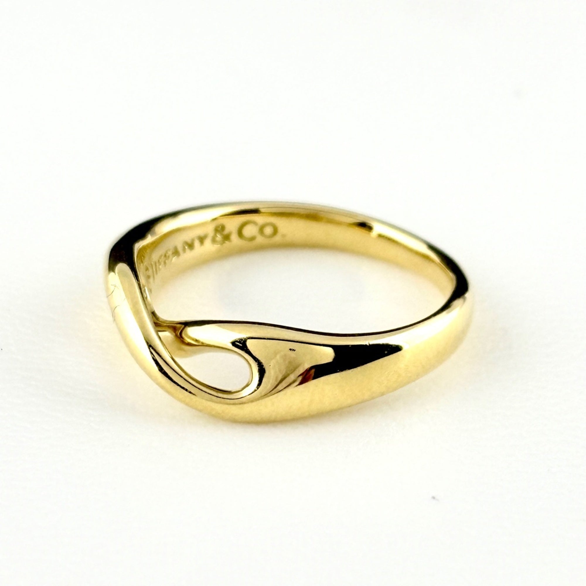 Tiffany Yellow Gold (18K) Band Ring (Pre-Owned)