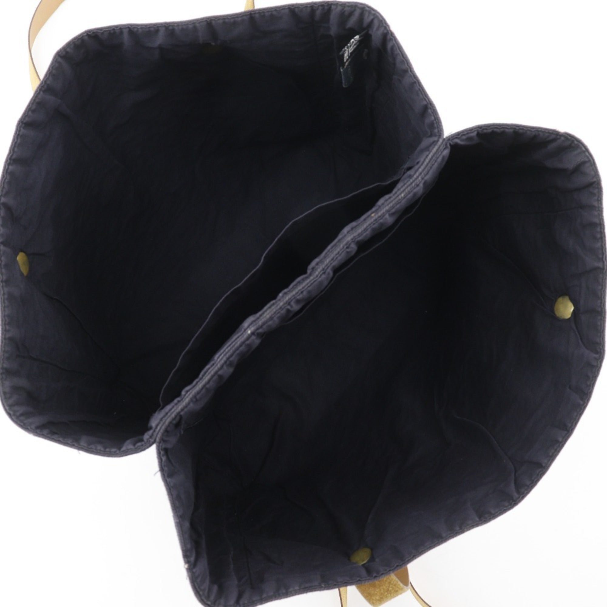 Hermes Ahmedabad Black Canvas Shoulder Bag (Pre-Owned)