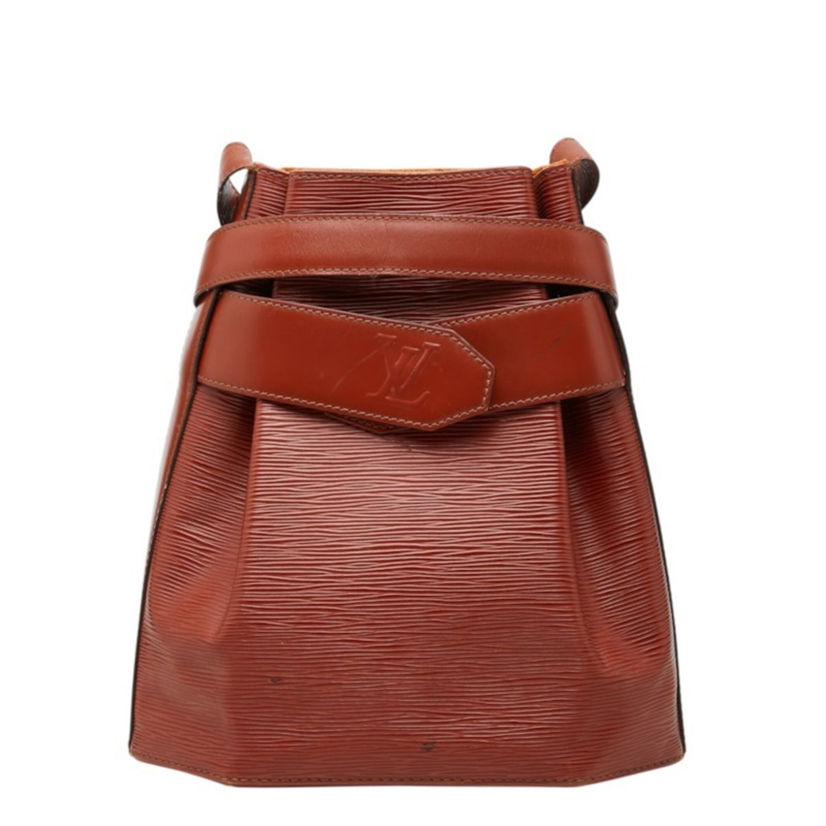 Louis Vuitton Epi Kenyan Brown Leather Shoulder Bag (Pre-Owned)