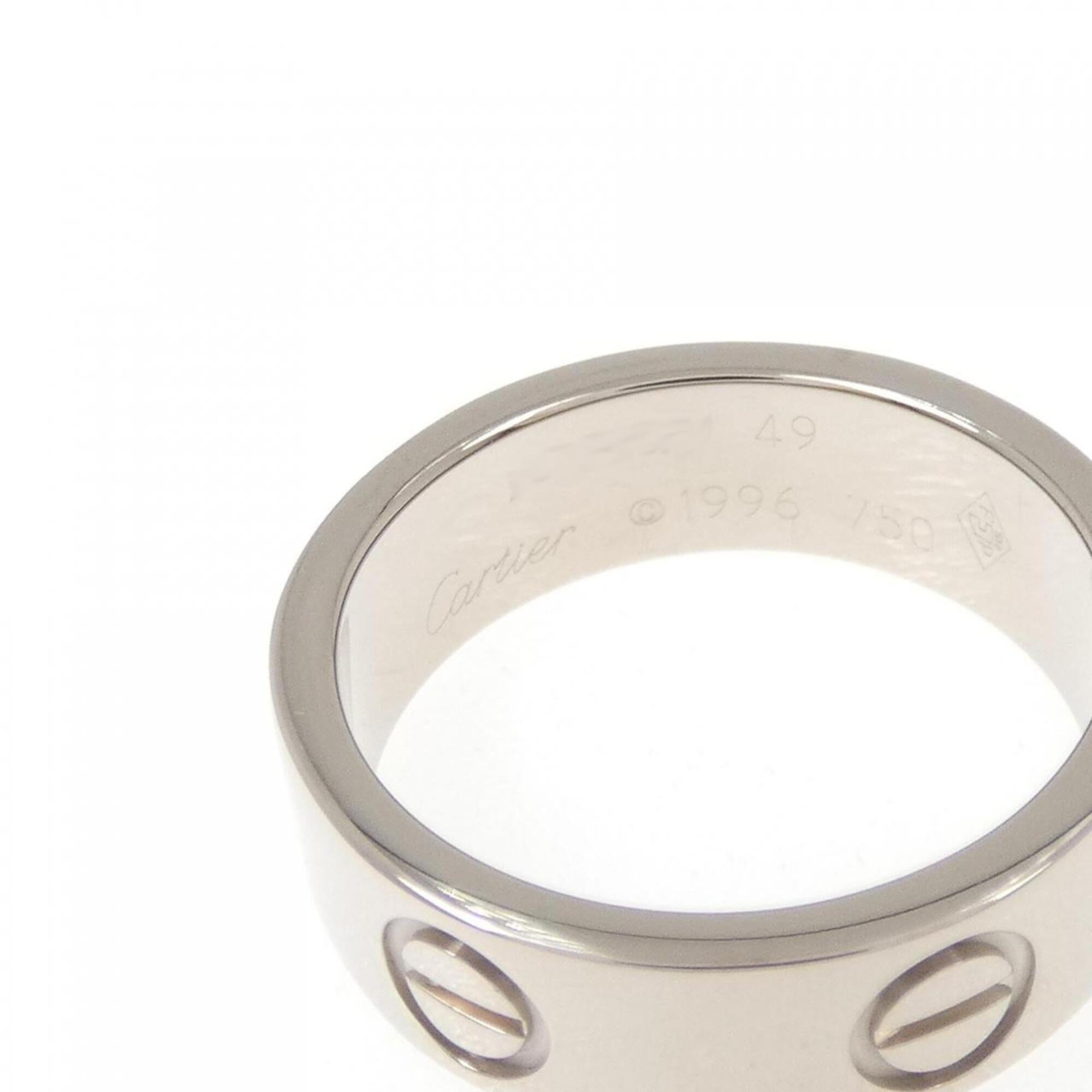 Cartier White Gold White Gold (18K) Band Ring (Pre-Owned)