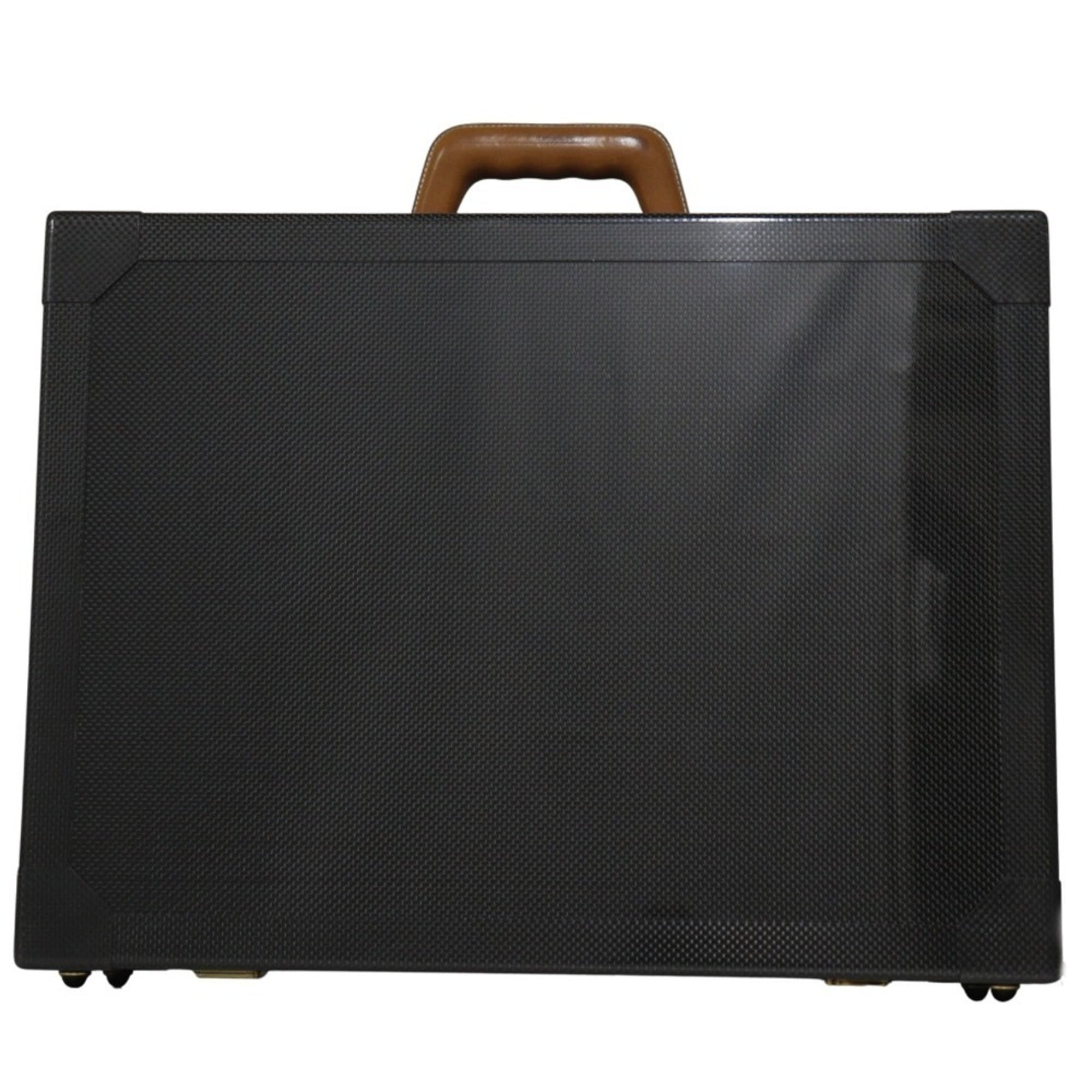 Hermes Black Leather Attaché Case (Pre-Owned)