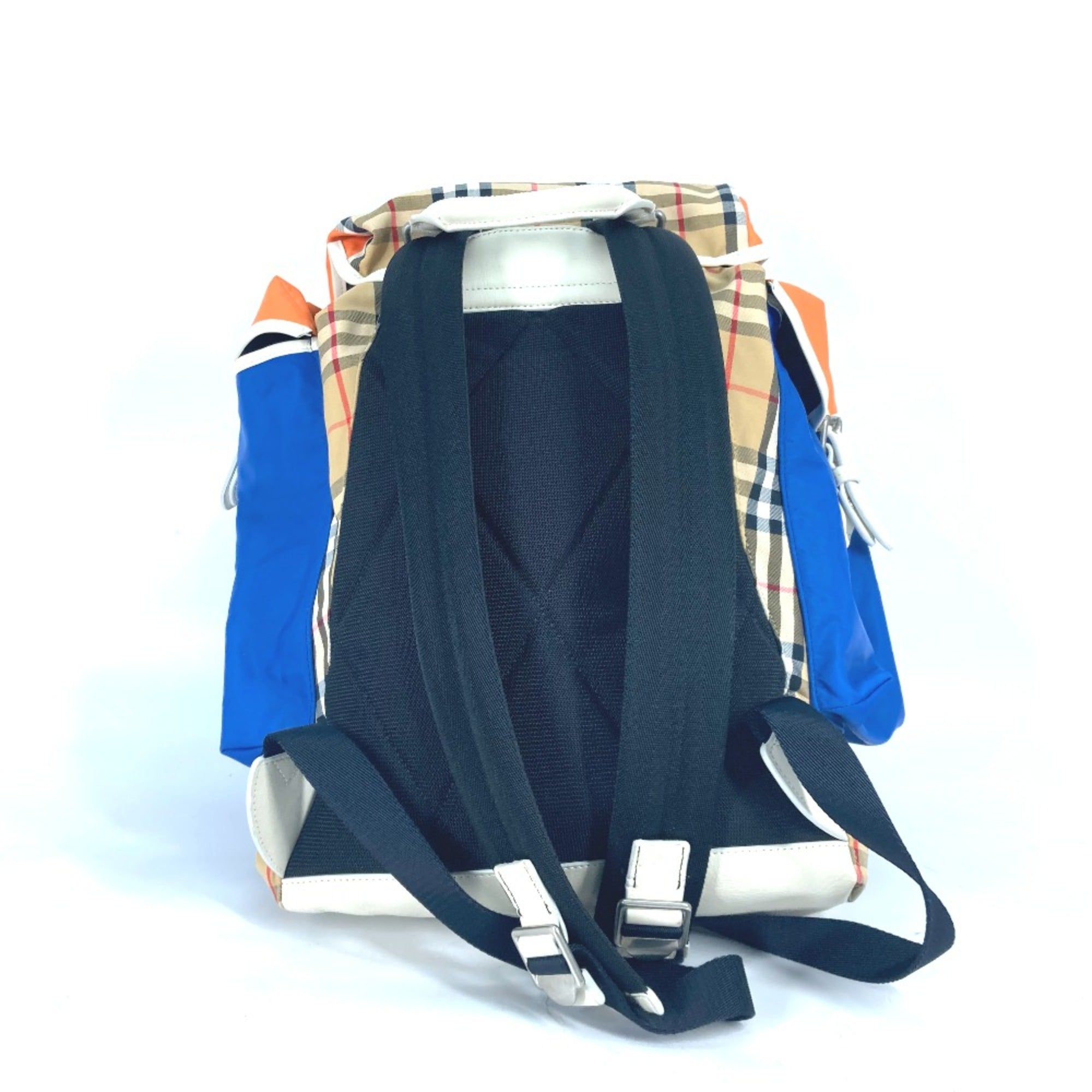 Burberry Beige Leather Backpack (Pre-Owned)