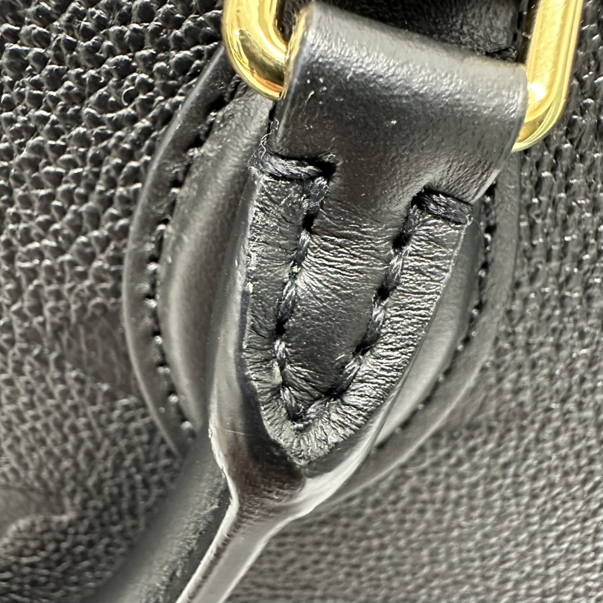 Louis Vuitton Monogram Empreinte Black Noir Monogram Empreinte Handbag Shoulder Bag (Pre-Owned)