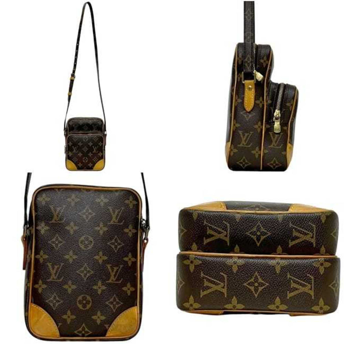 Louis Vuitton Brown Monogram Monogram Shoulder Bag (Pre-Owned)