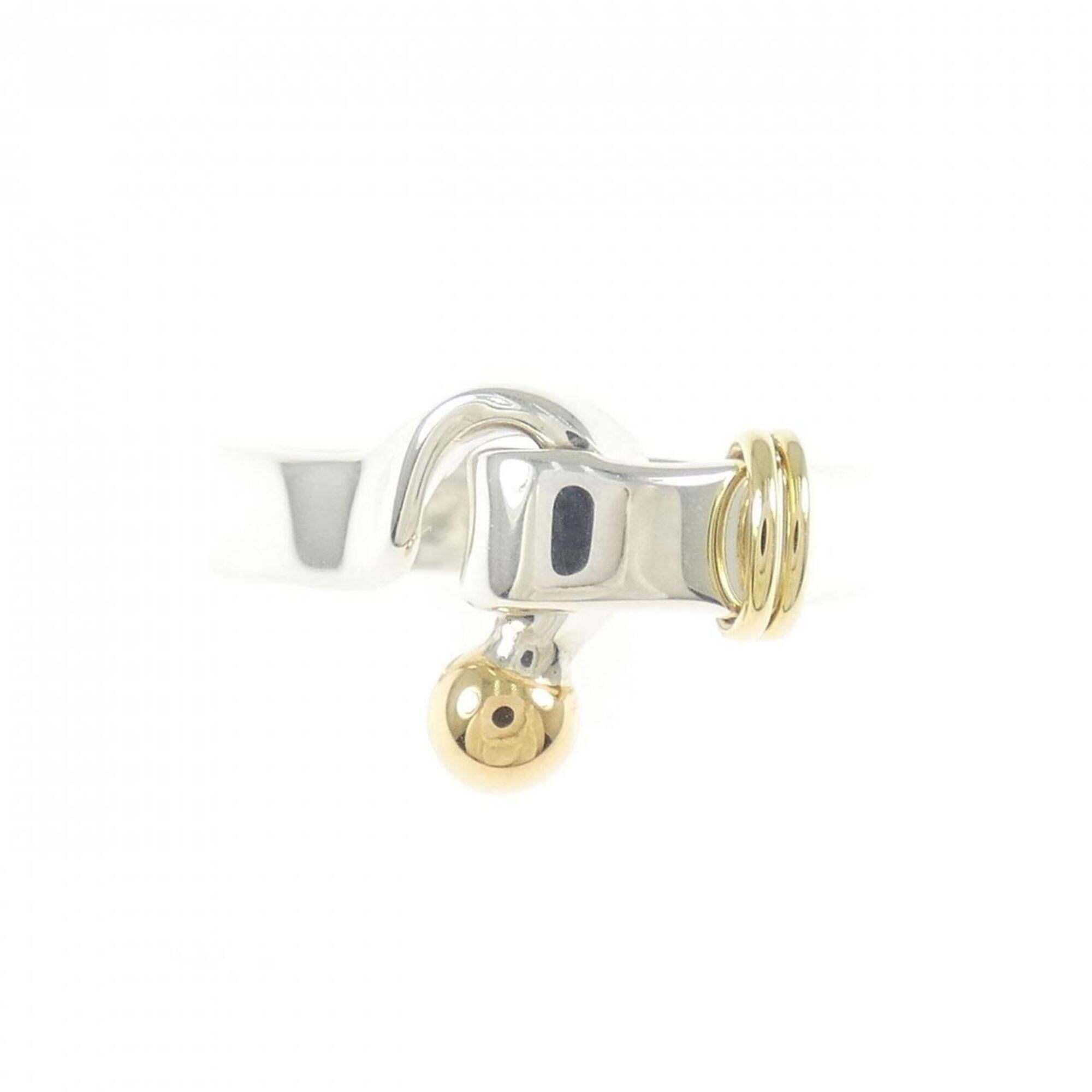 Tiffany Yellow Gold (18K) Silver 925 Band Ring (Pre-Owned)