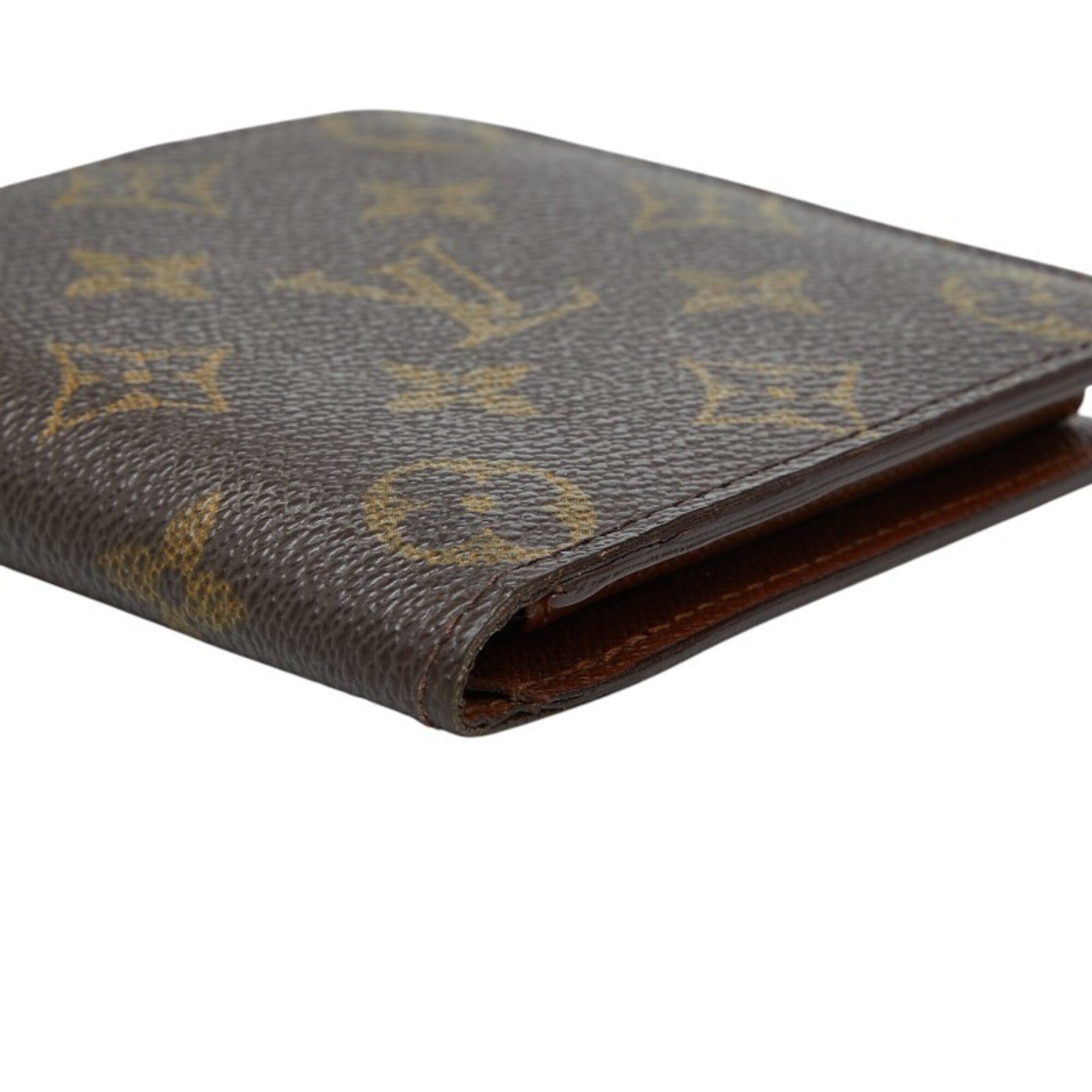 Louis Vuitton Brown Pvc Leather Wallet (Bi-Fold) (Pre-Owned)
