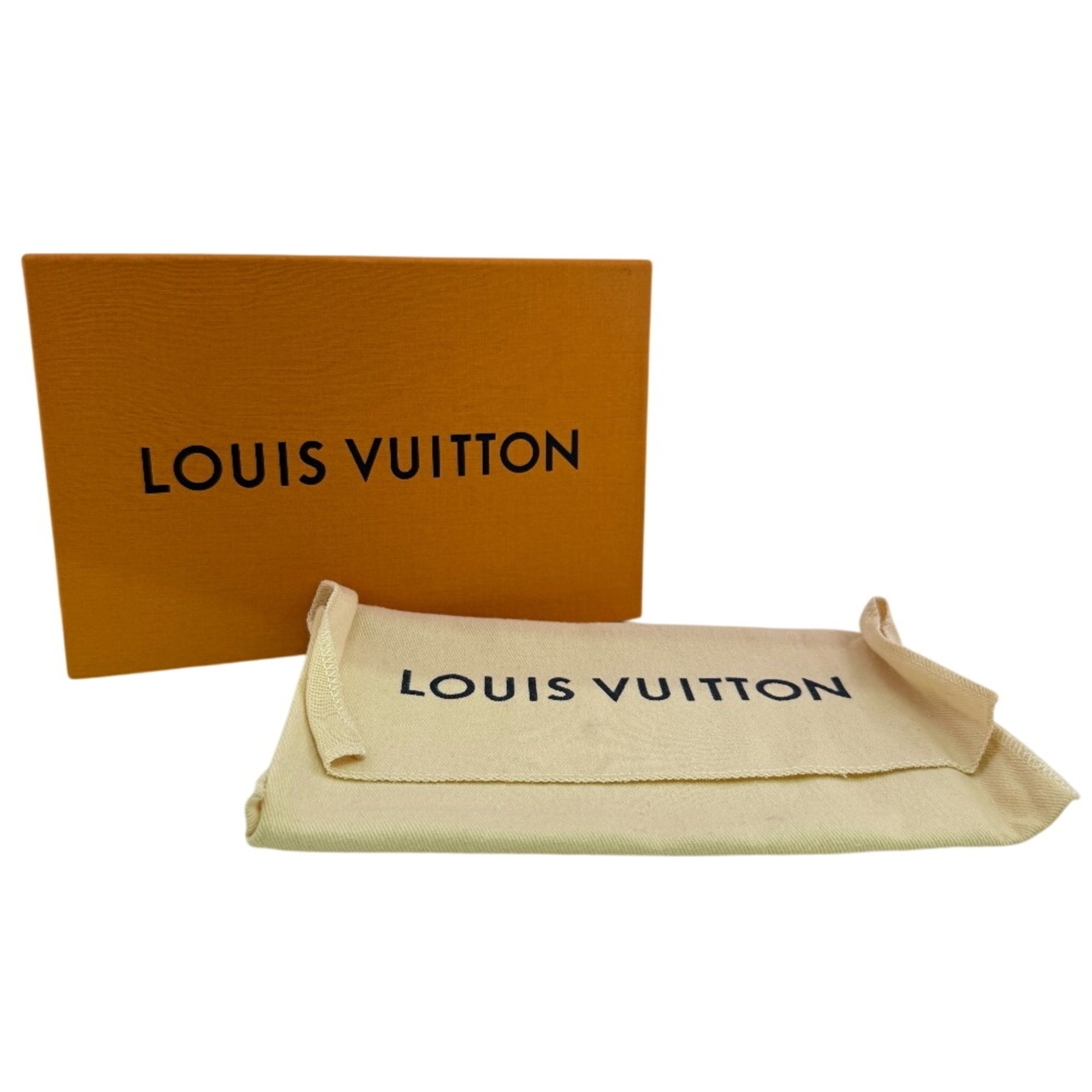Louis Vuitton Mahina Blue Mahina Leather Long Wallet (Bi-Fold) (Pre-Owned)