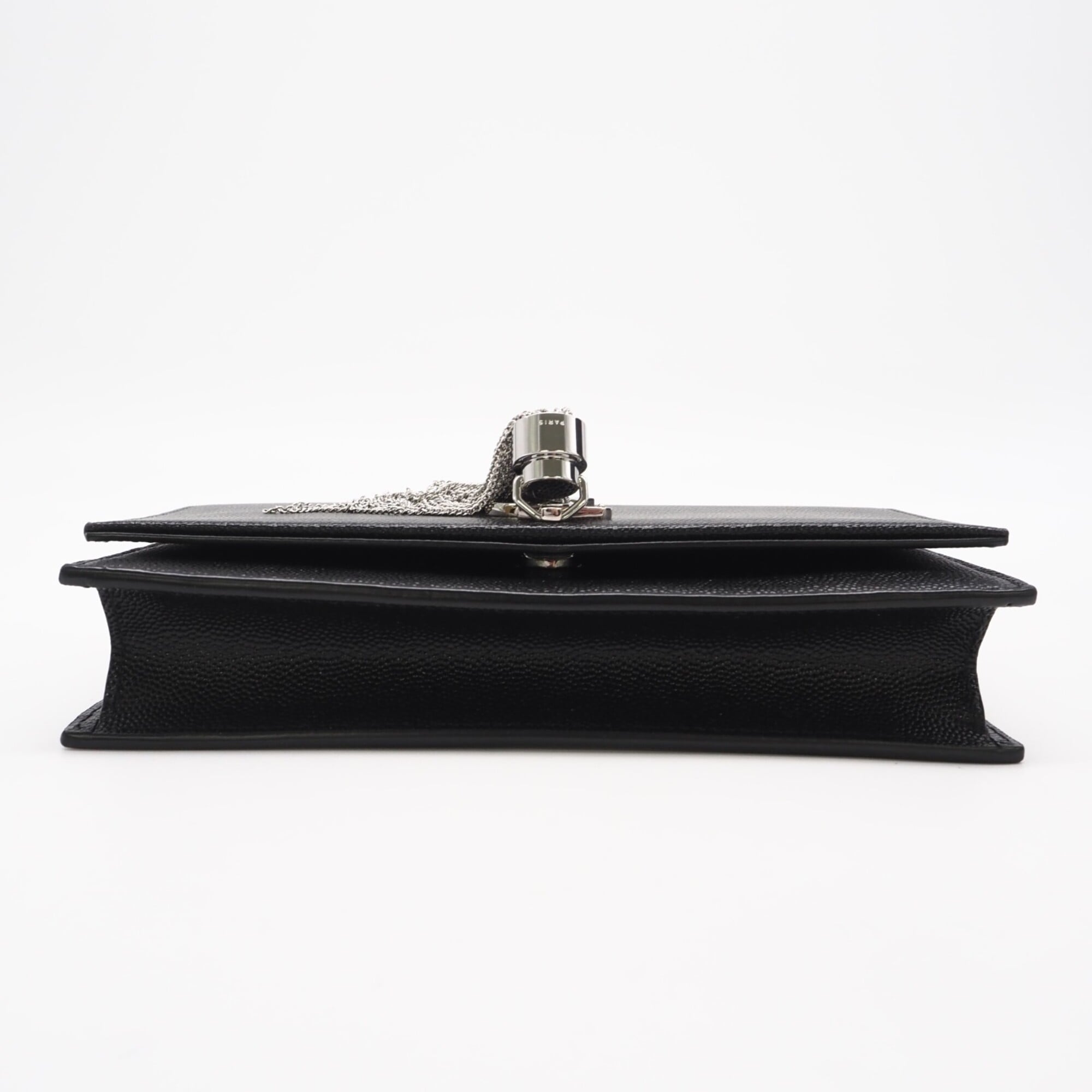 Yves Saint Laurent Black Leather Shoulder Bag (Pre-Owned)