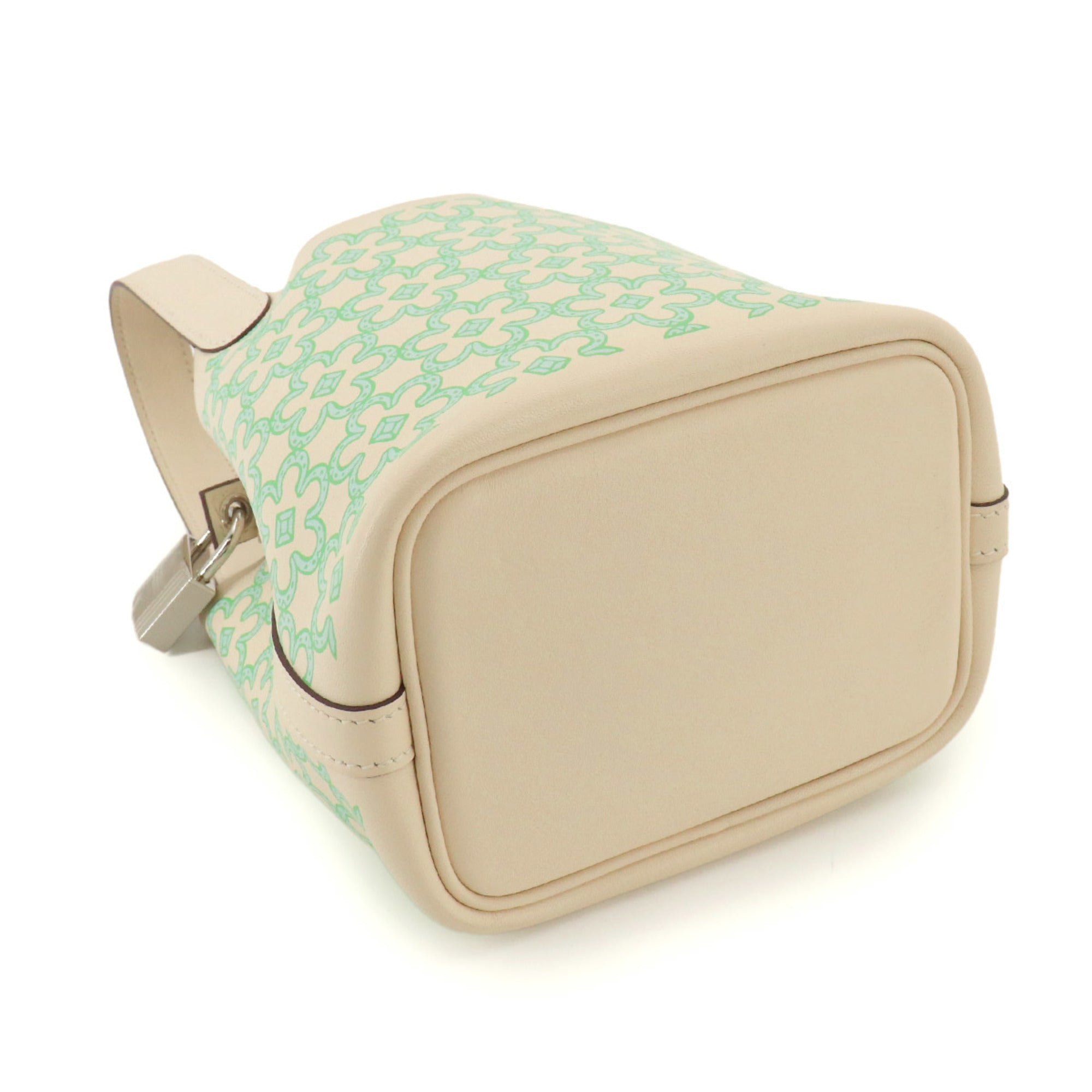 Hermes Vert Swift Leather Handbag (Pre-Owned)