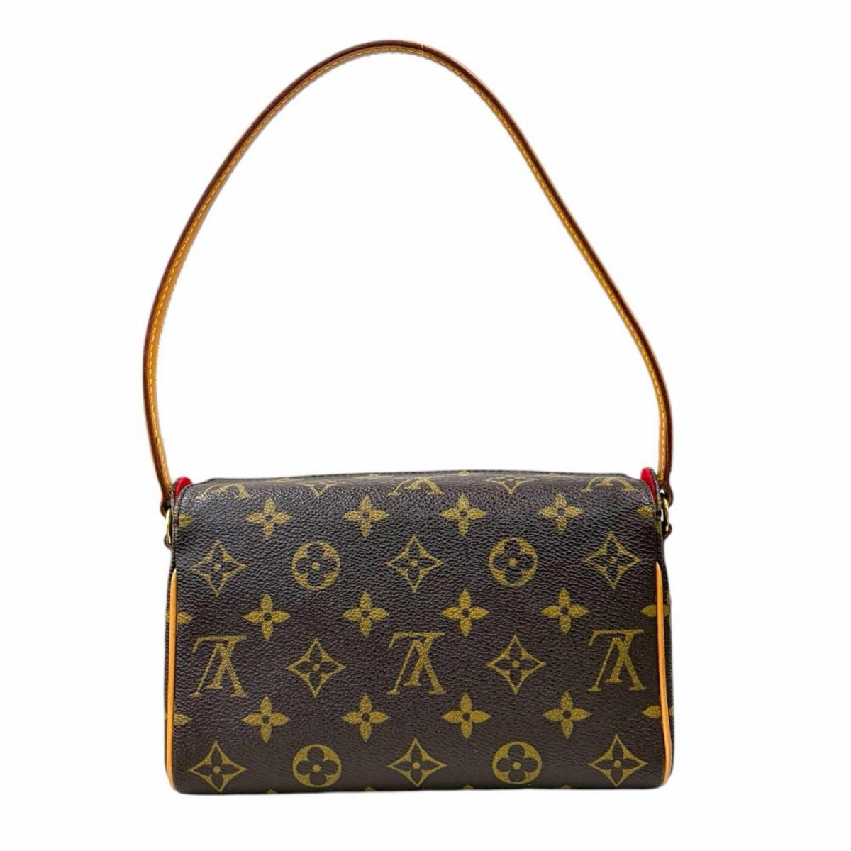 Louis Vuitton Brown Monogram Canvas Handbag (Pre-Owned)