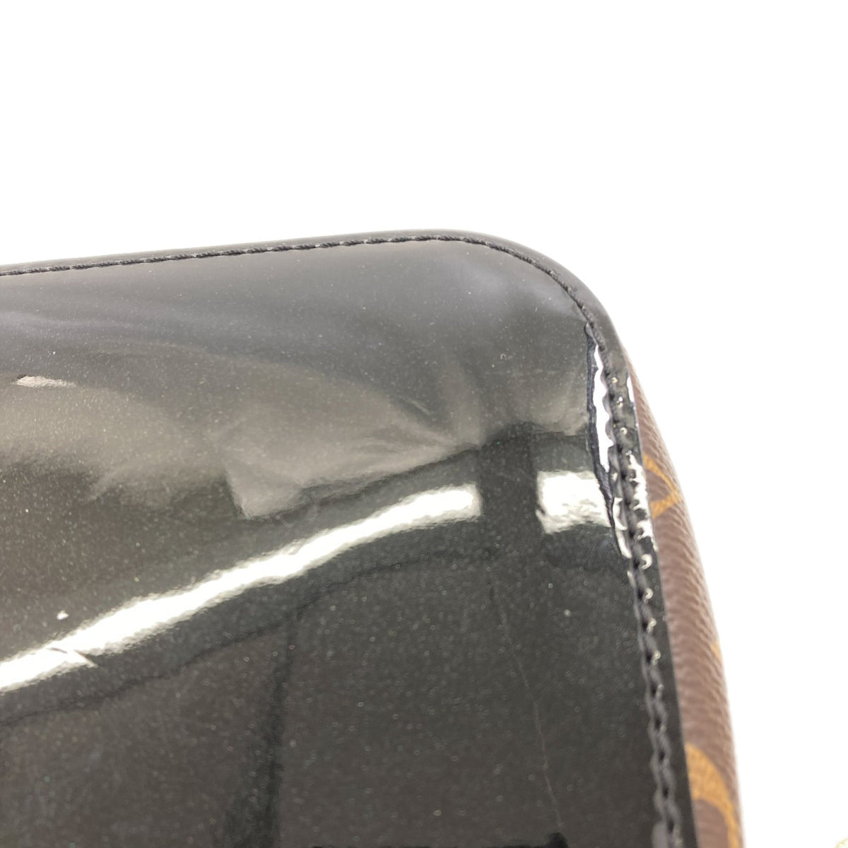 Louis Vuitton Black Cherry Vernis Handbag (Pre-Owned)