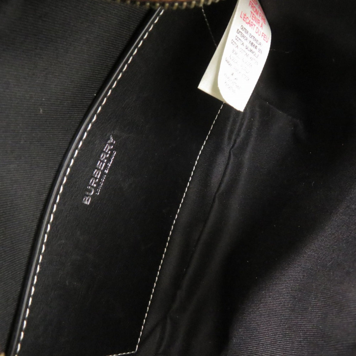 Burberry Brown Pvc Fanny Pack (Pre-Owned)