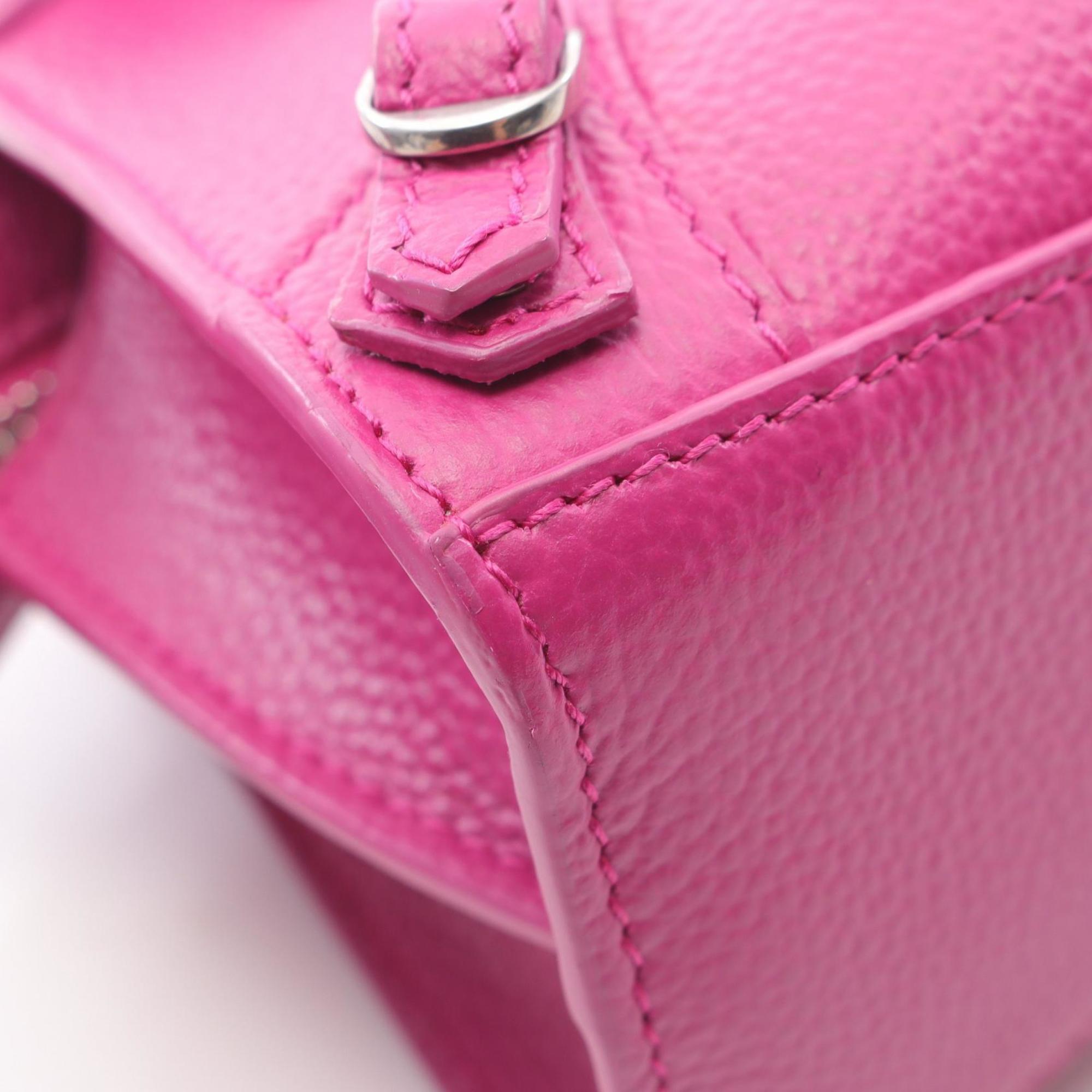 Balenciaga Pink Leather Handbag (Pre-Owned)