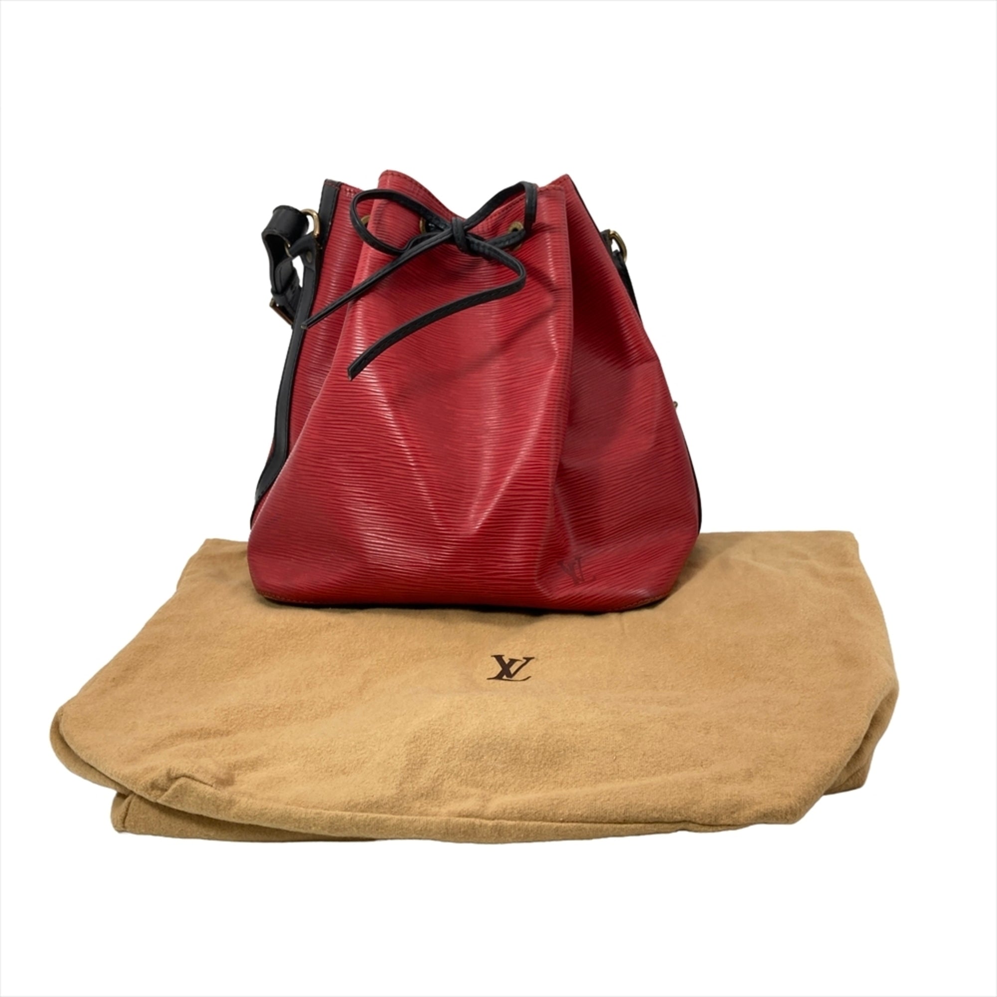 Louis Vuitton Epi Red Color Epi Leather Shoulder Bag (Pre-Owned)