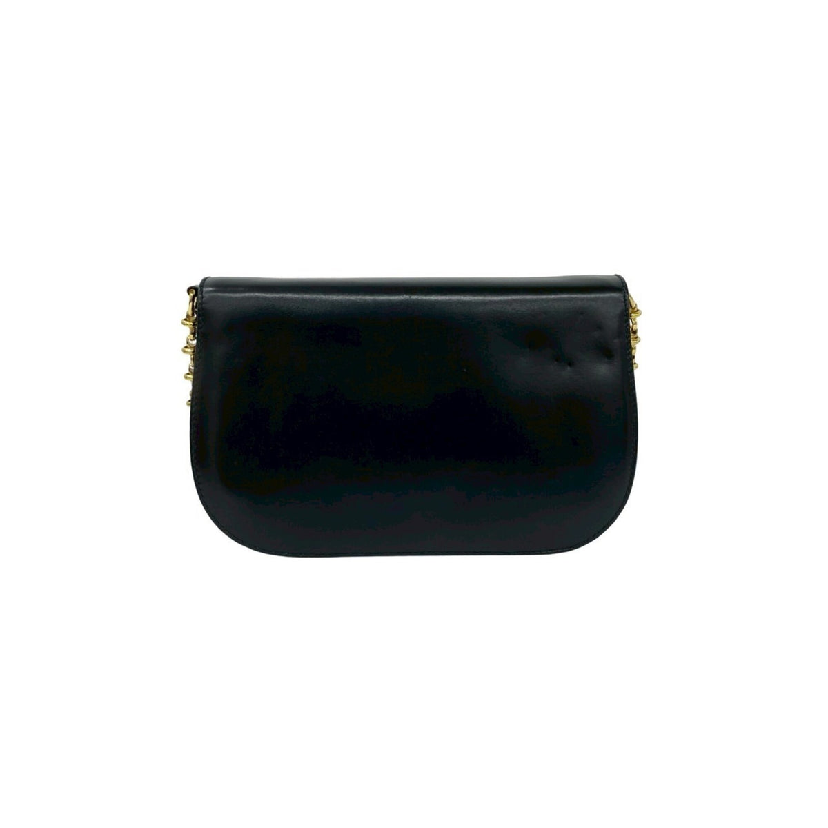 Gucci Black Leather Pochette Shoulder Bag (Pre-Owned)