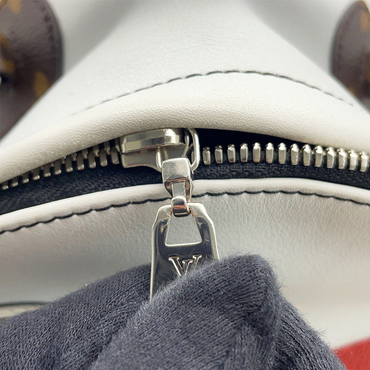 Louis Vuitton Monogram Multi-Color White Monogram Leather Backpack (Pre-Owned)