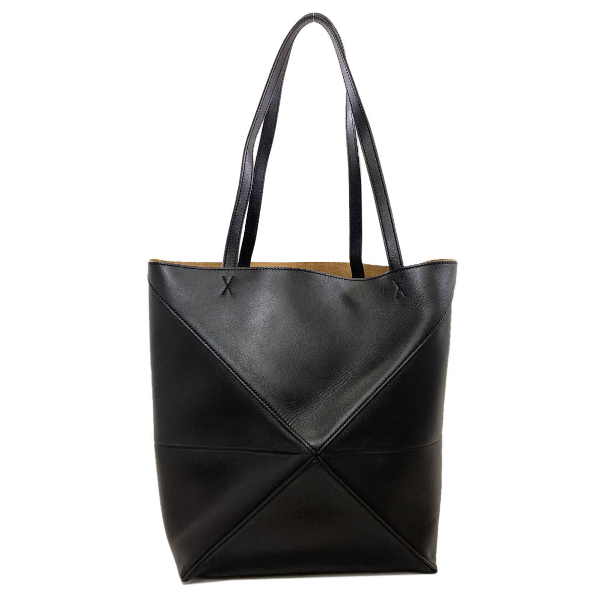Loewe Black Leather Tote Bag (Pre-Owned)