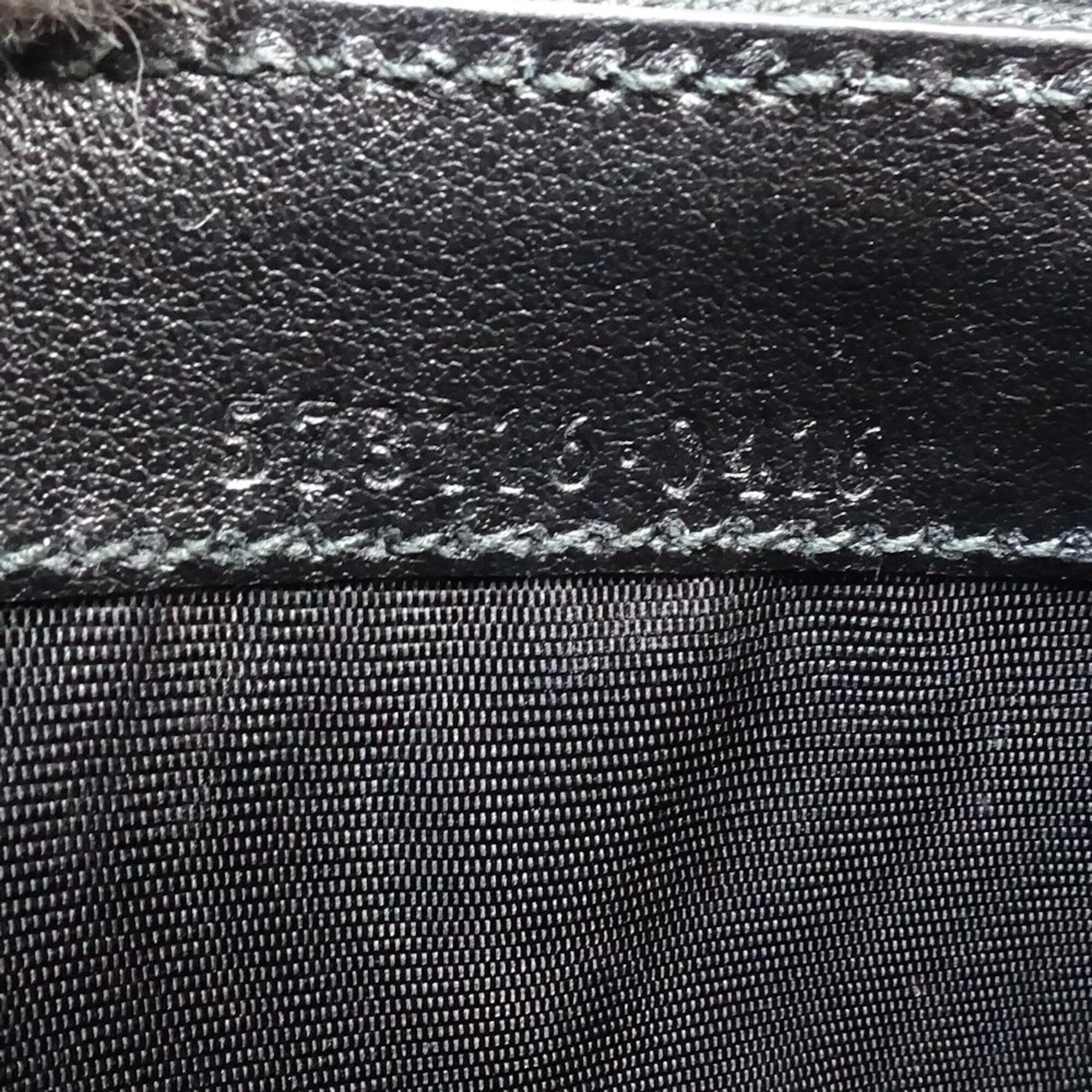 Gucci Black Leather Bill Wallet (Bi-Fold) (Pre-Owned)