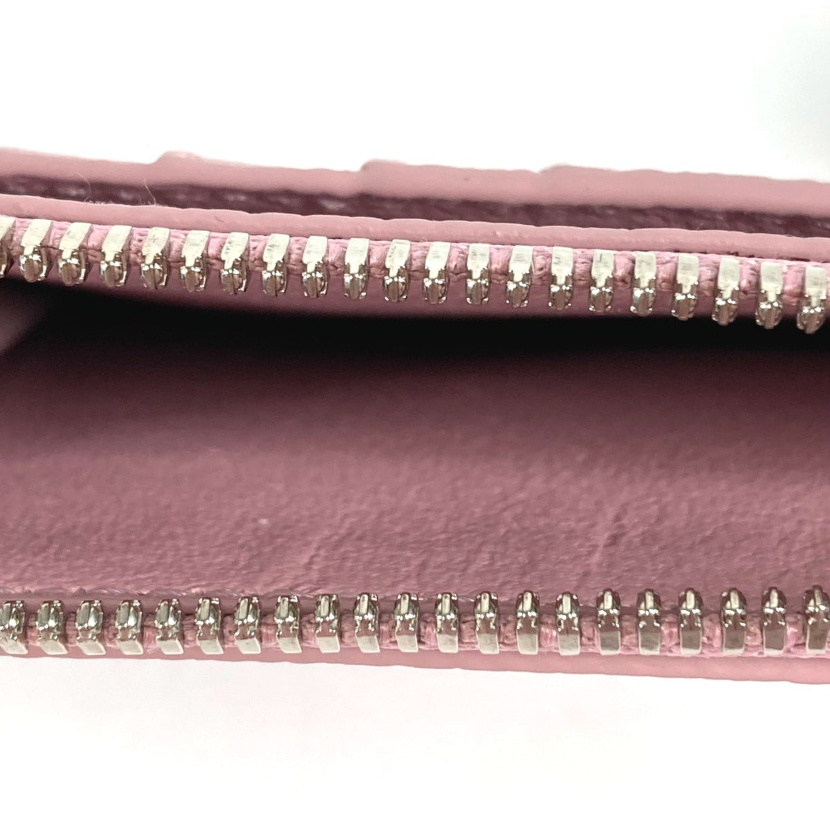 Balenciaga Pink Leather Coin Purse/Coin Case (Pre-Owned)