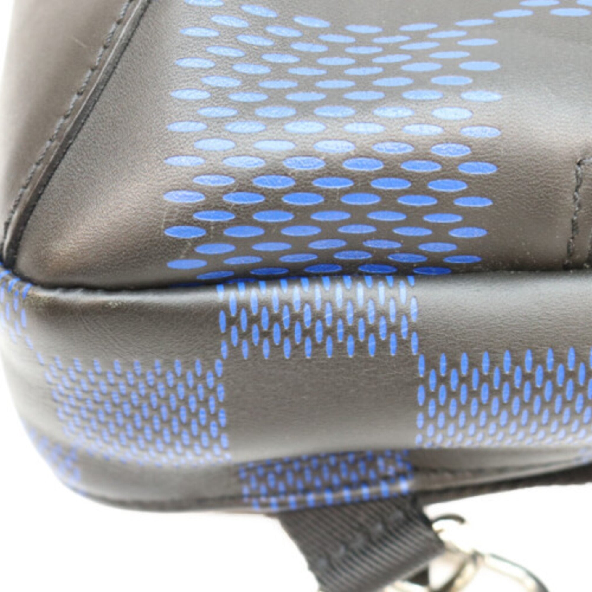 Louis Vuitton Black Blue Damier Infini Sling Bag (Pre-Owned)