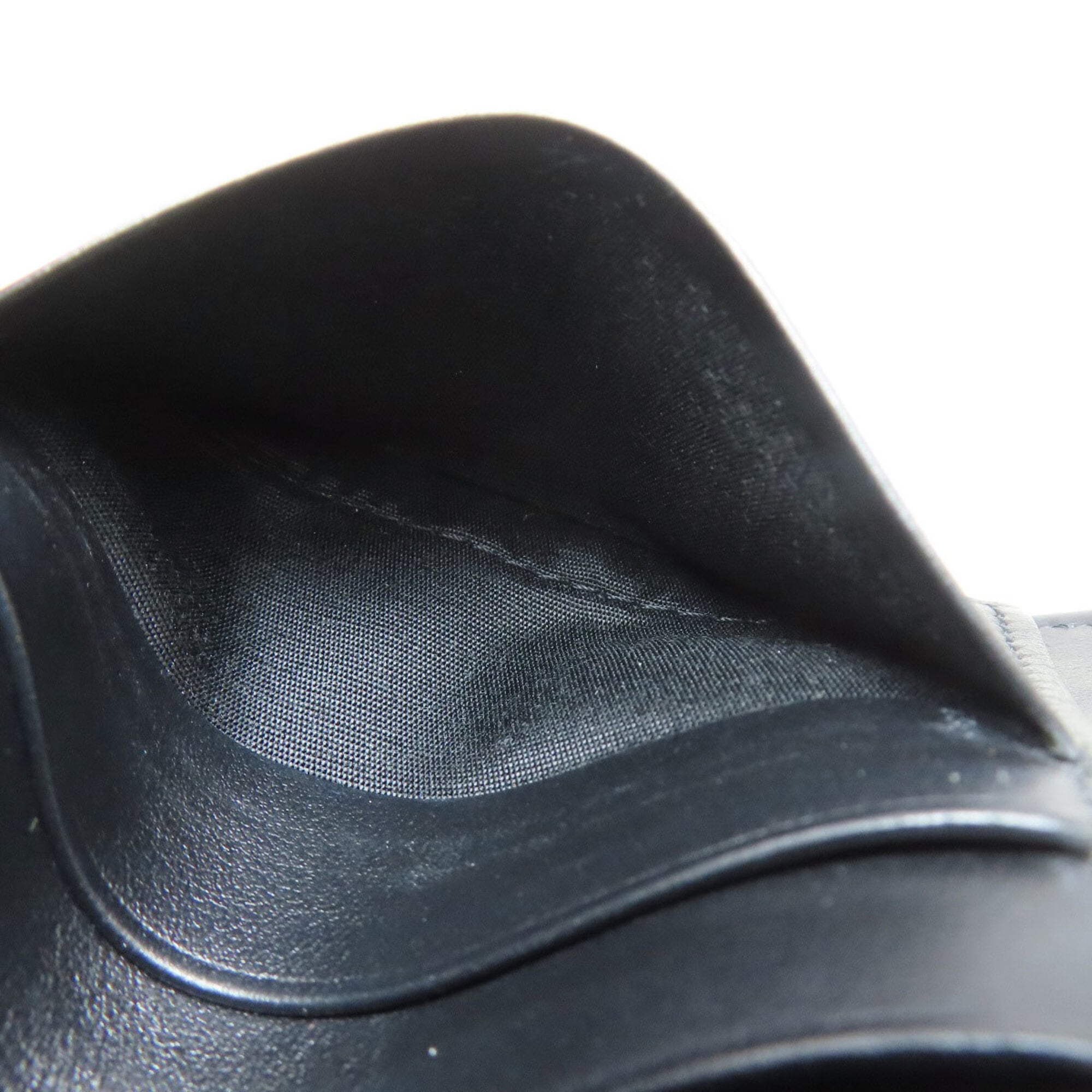Celine Black Leather Wallet (Tri-Fold) (Pre-Owned)