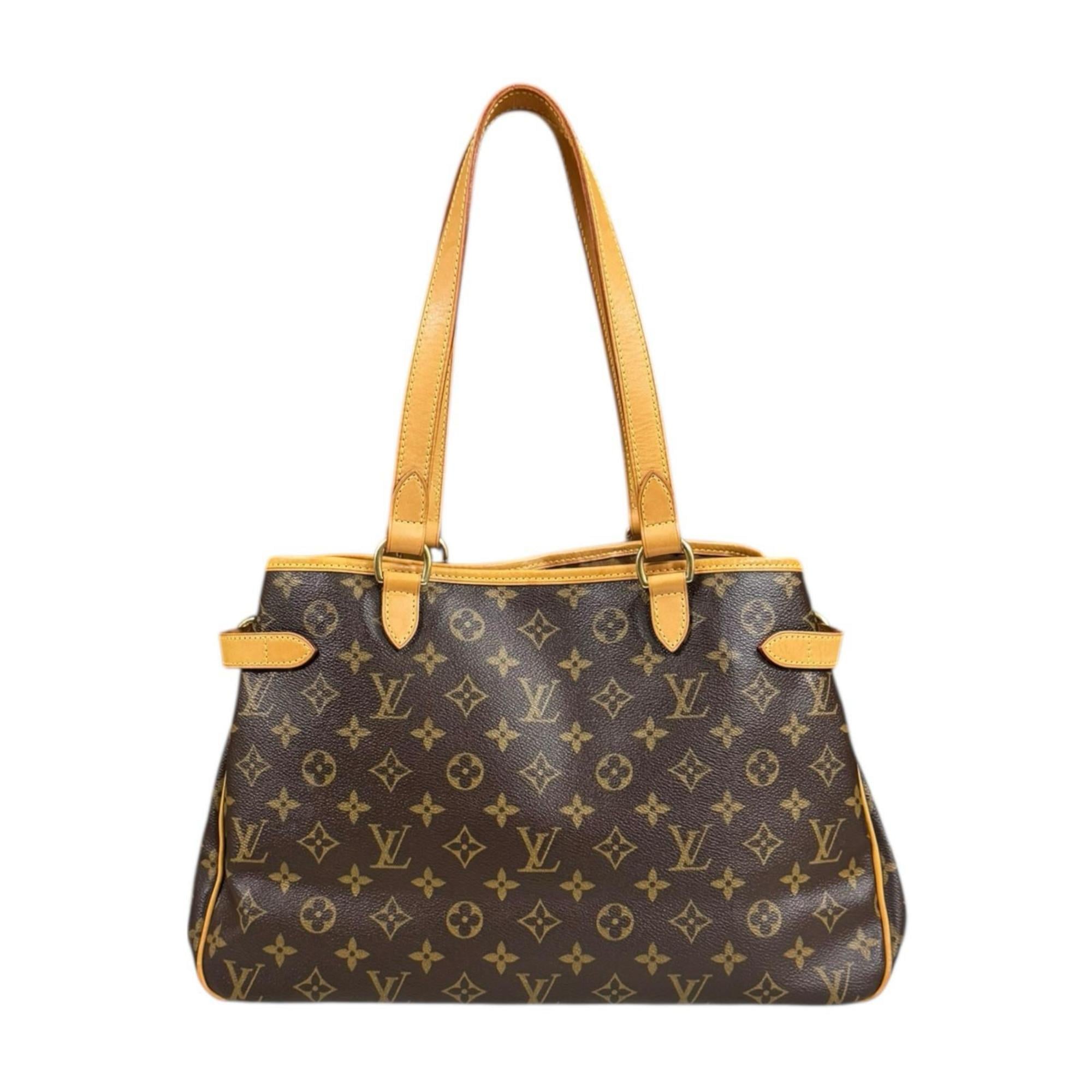 Louis Vuitton Brown Monogram Canvas Shoulder Bag (Pre-Owned)