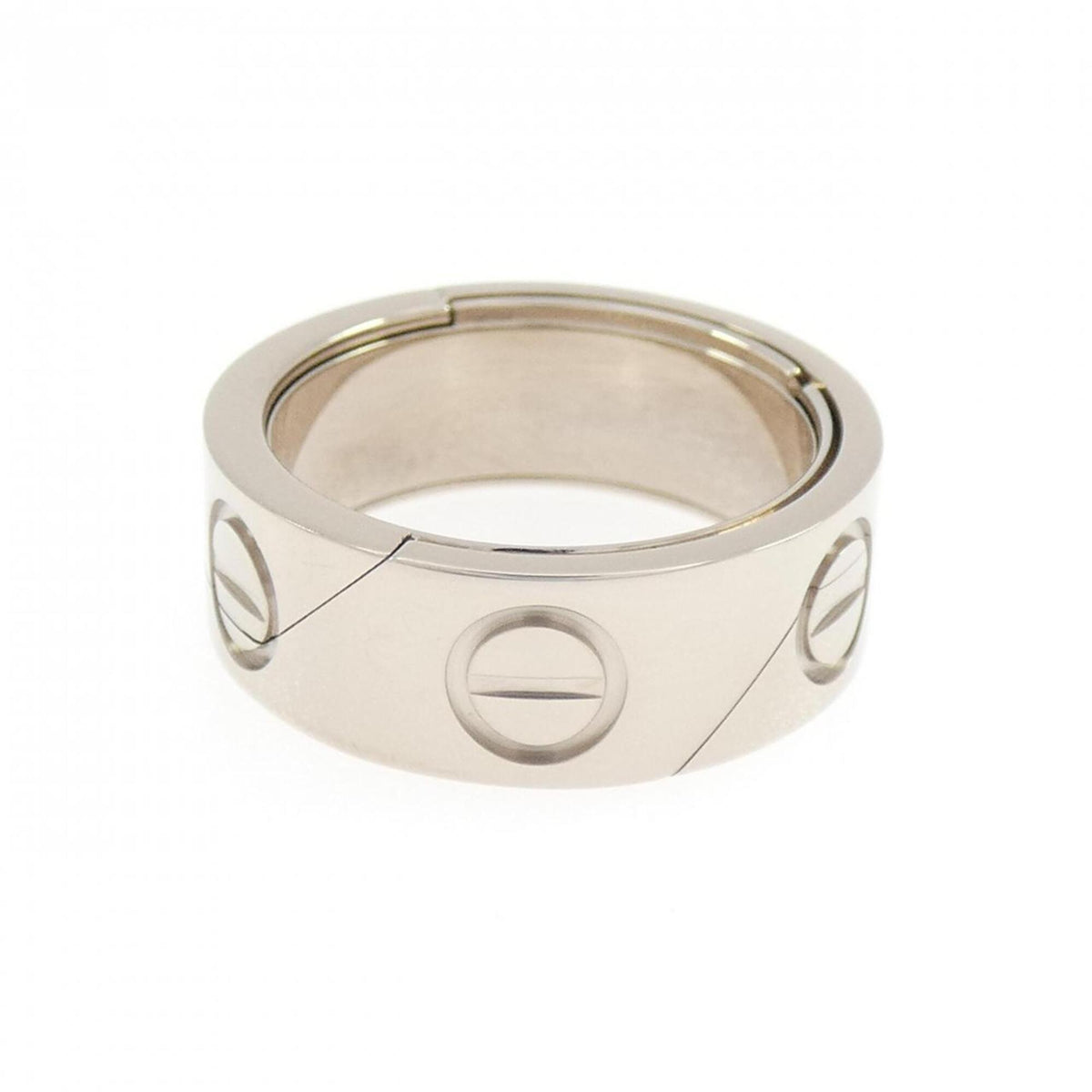Cartier White Gold (18K) Band Ring (Pre-Owned)