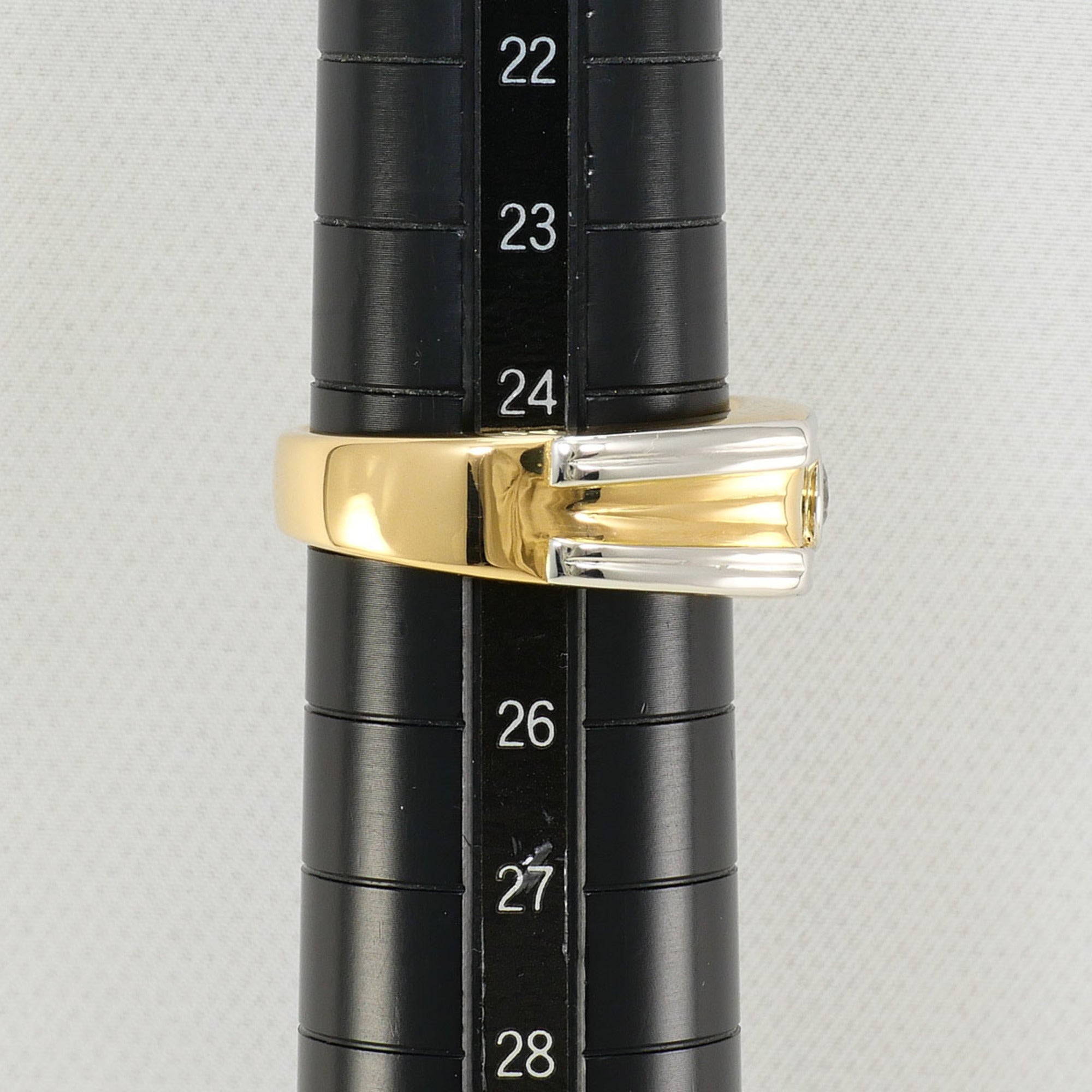 Unbranded White Yellow White Gold Yellow Gold (20K) Band Ring (Pre-Owned)