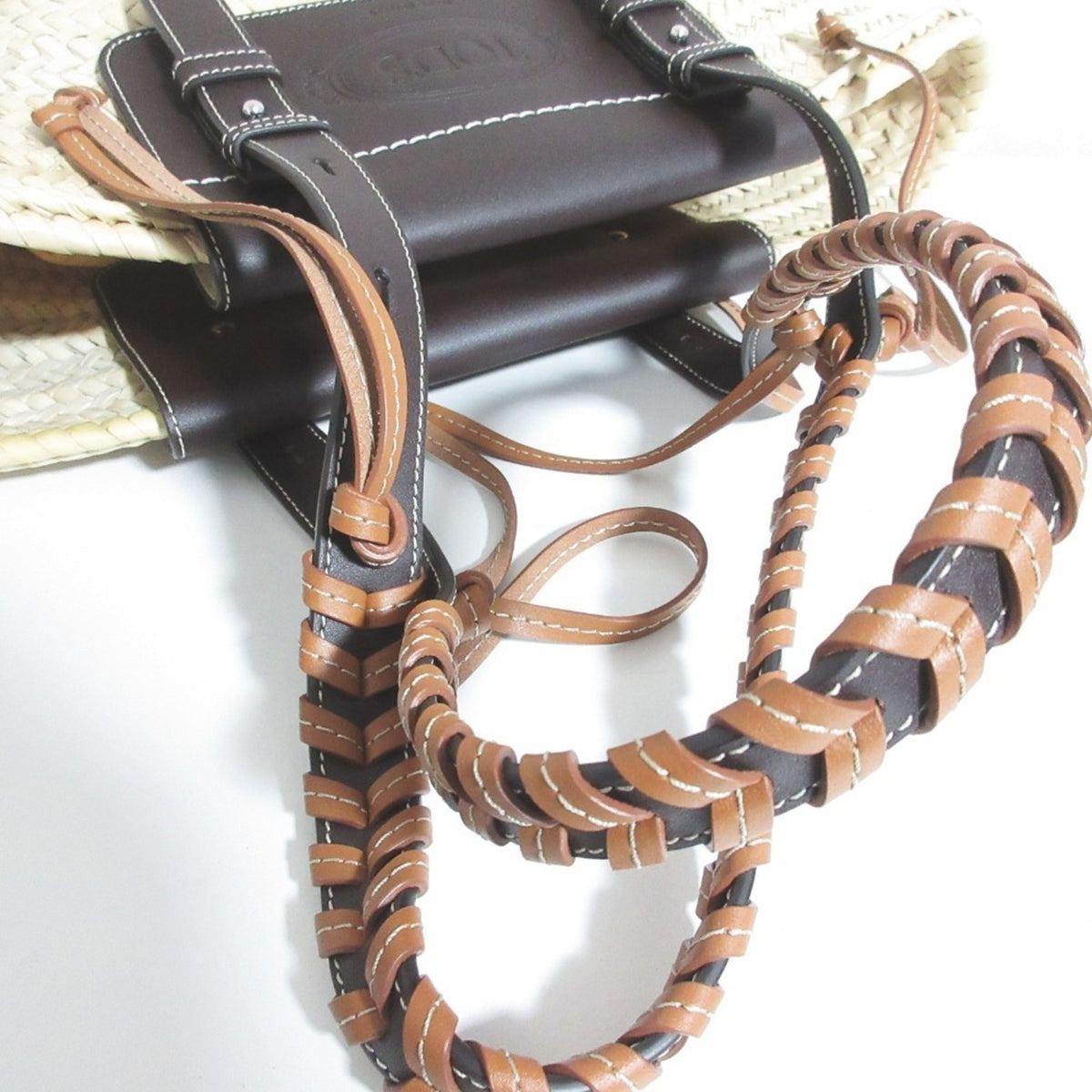 Tod's Brown Basket Shoulder Bag (Pre-Owned)
