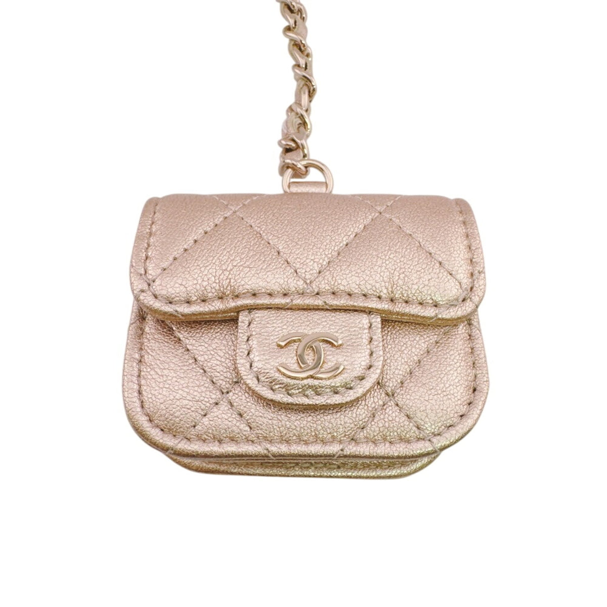 Chanel Matelasse Leather Coin Purse/Coin Case (Pre-Owned)