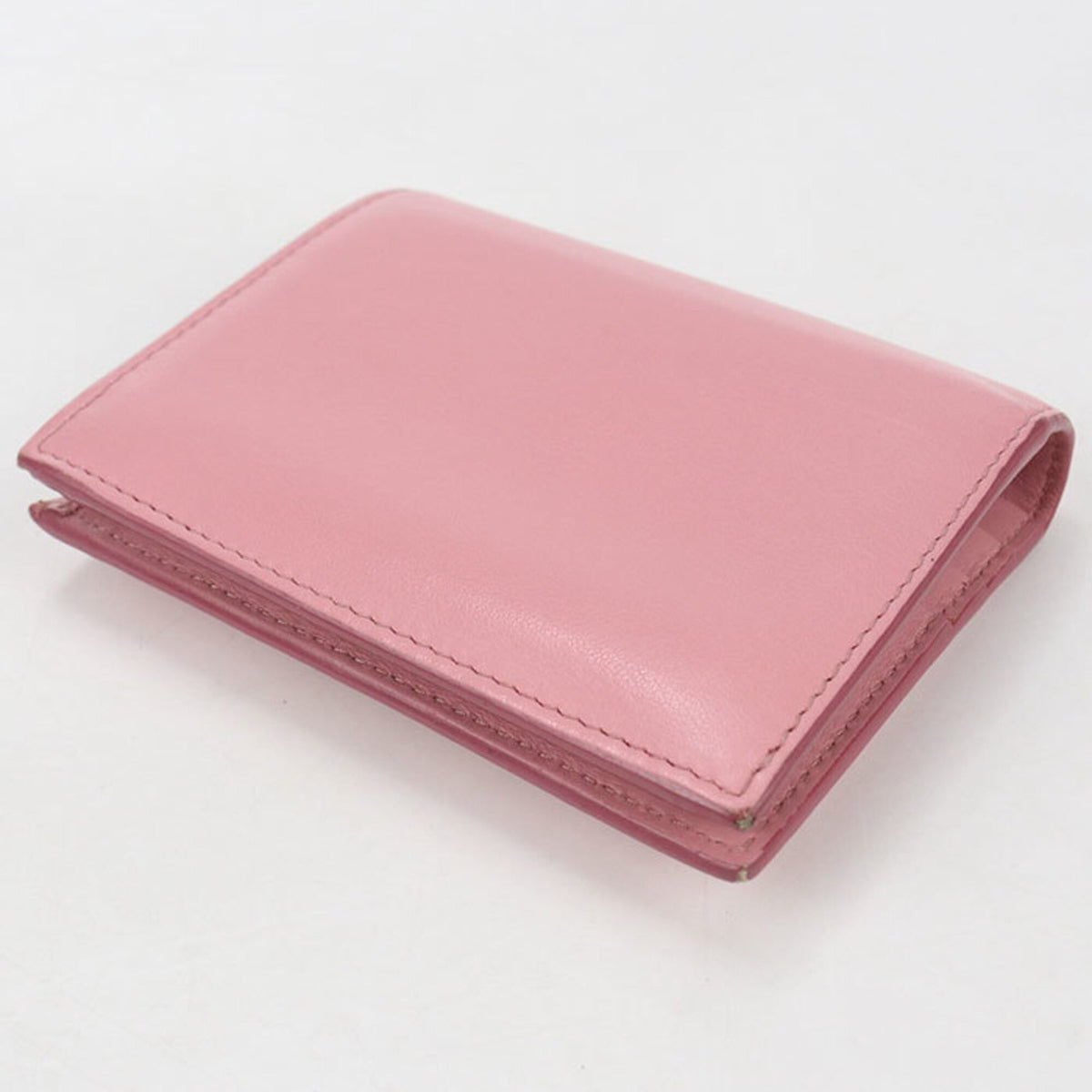 Miu Miu Pink Leather Wallet (Bi-Fold) (Pre-Owned)