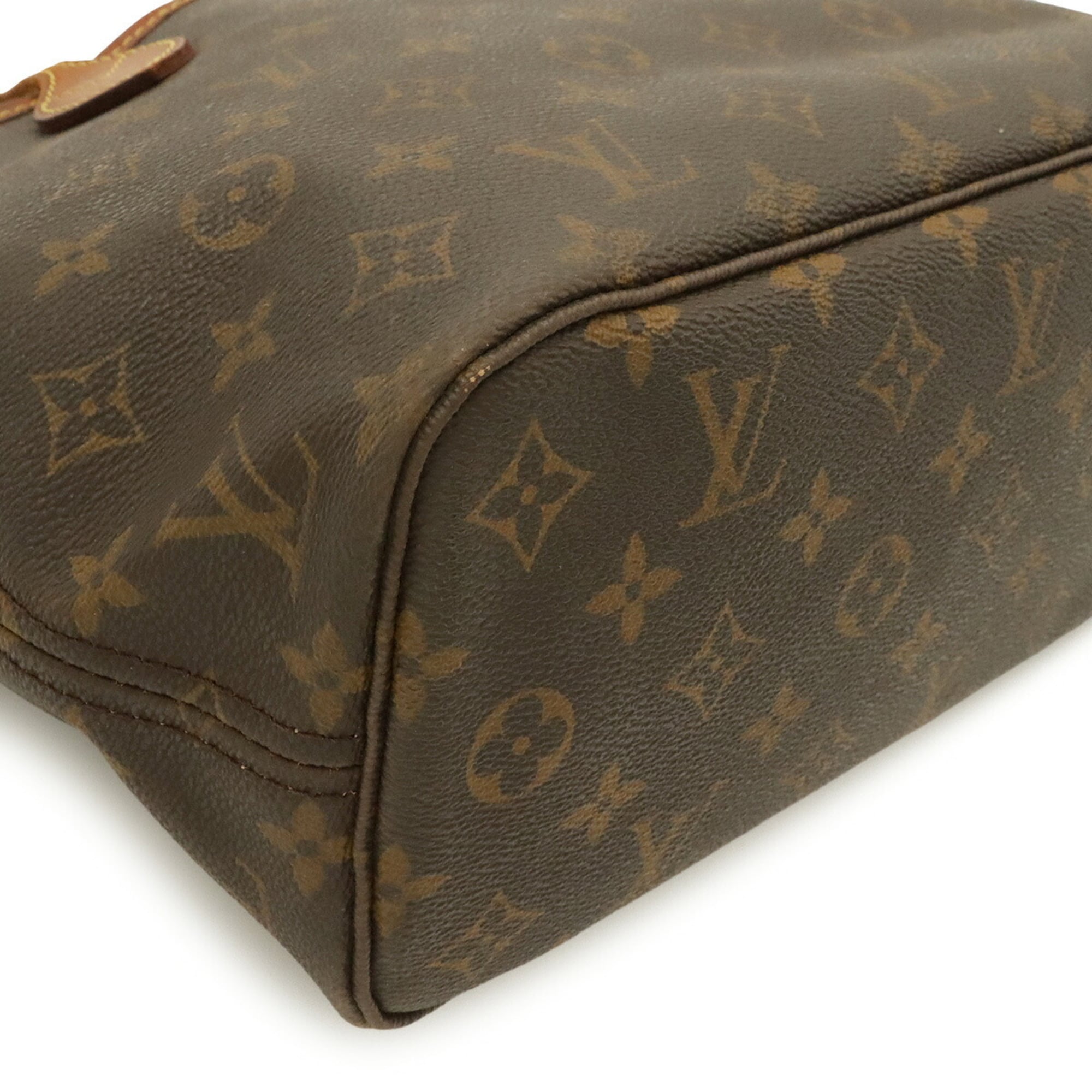 Louis Vuitton Brown Monogram White Monogram Shoulder Bag Tote Bag (Pre-Owned)