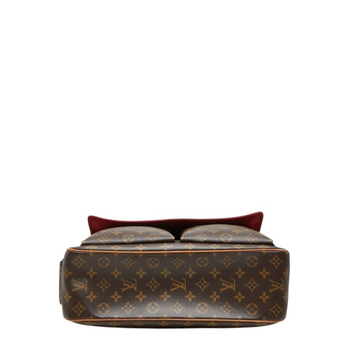 Louis Vuitton Brown Monogram Pvc Leather Shoulder Bag Tote Bag (Pre-Owned)