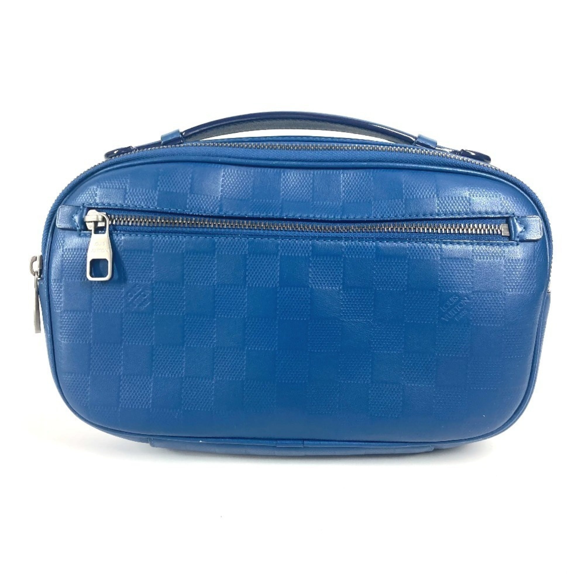 Louis Vuitton Blue Damier Infini Shoulder Bag Sling Bag (Pre-Owned)