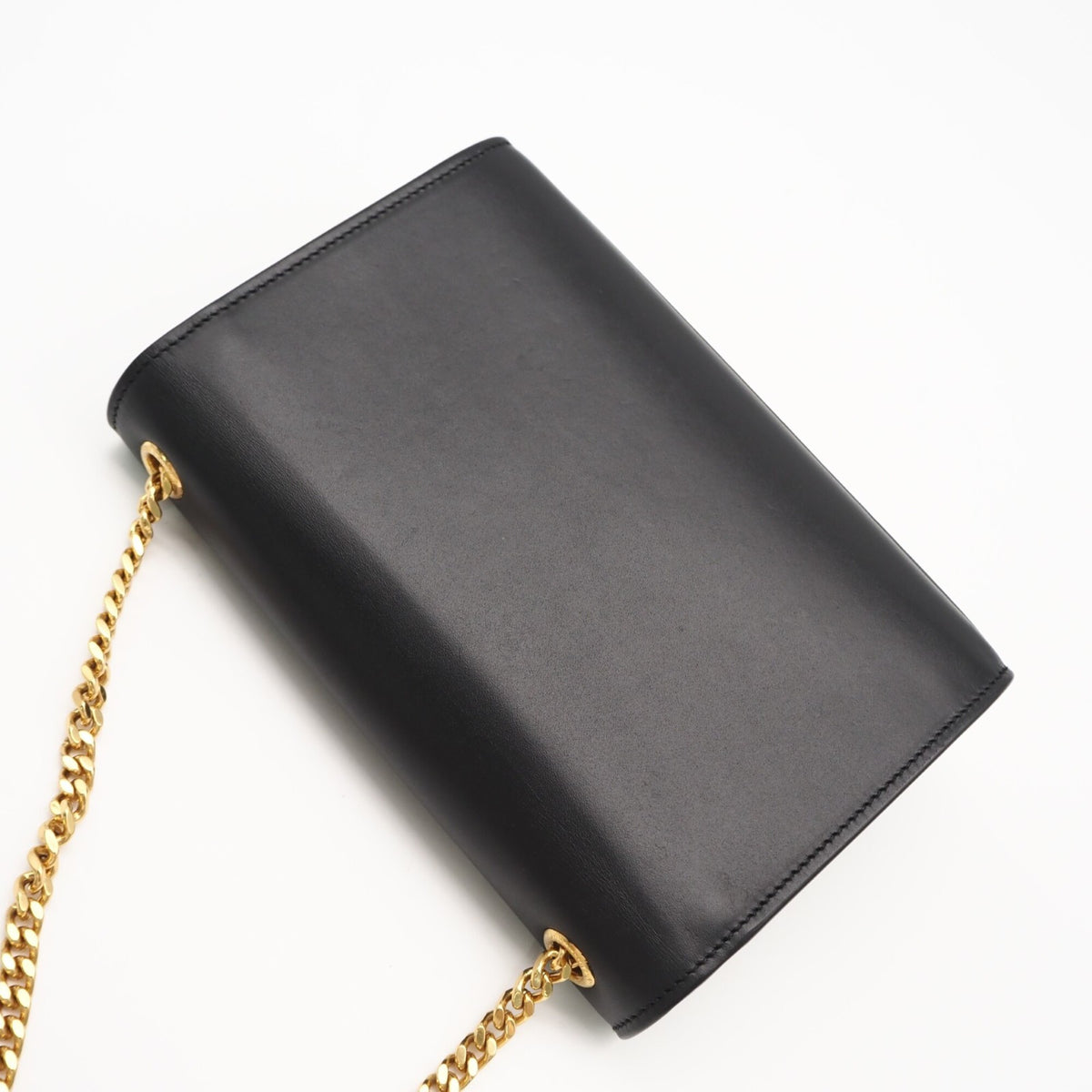 Yves Saint Laurent Black Leather Shoulder Bag (Pre-Owned)