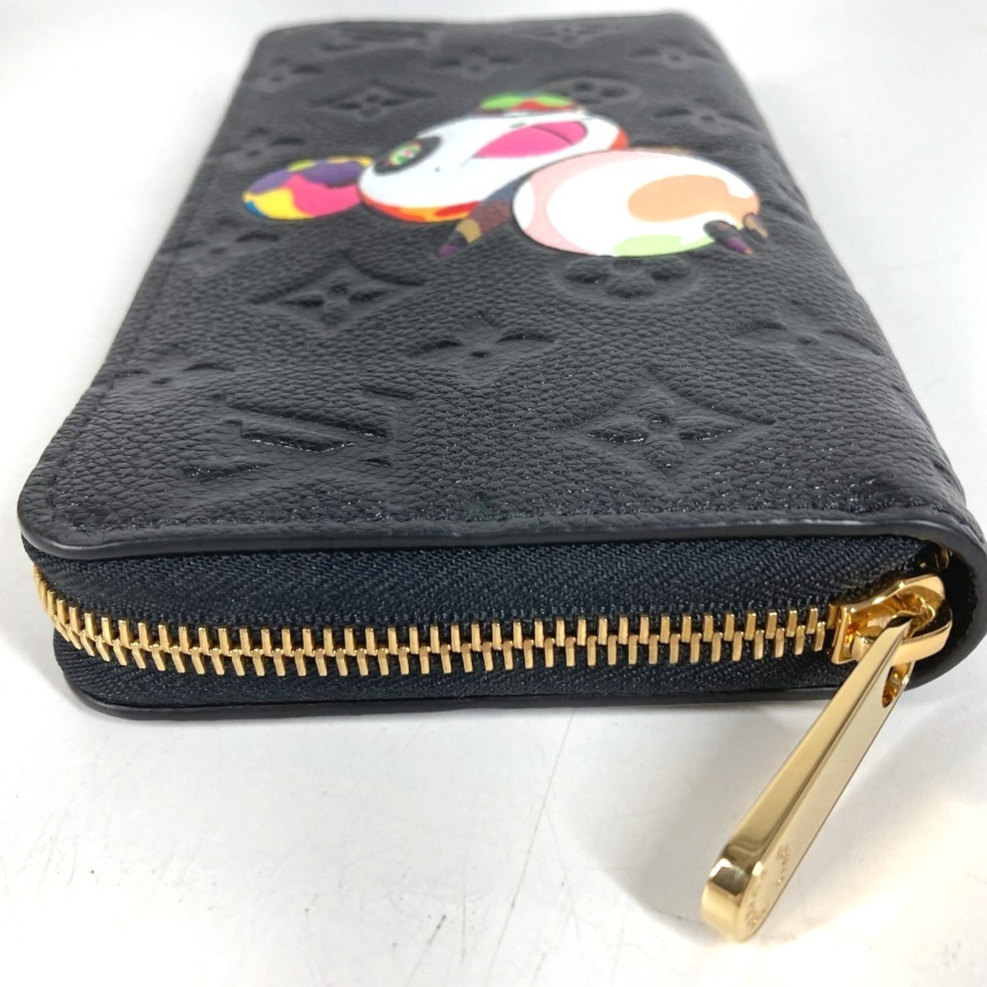 Louis Vuitton Black Multi-Color Monogram Empreinte Long Wallet (Bi-Fold) (Pre-Owned)