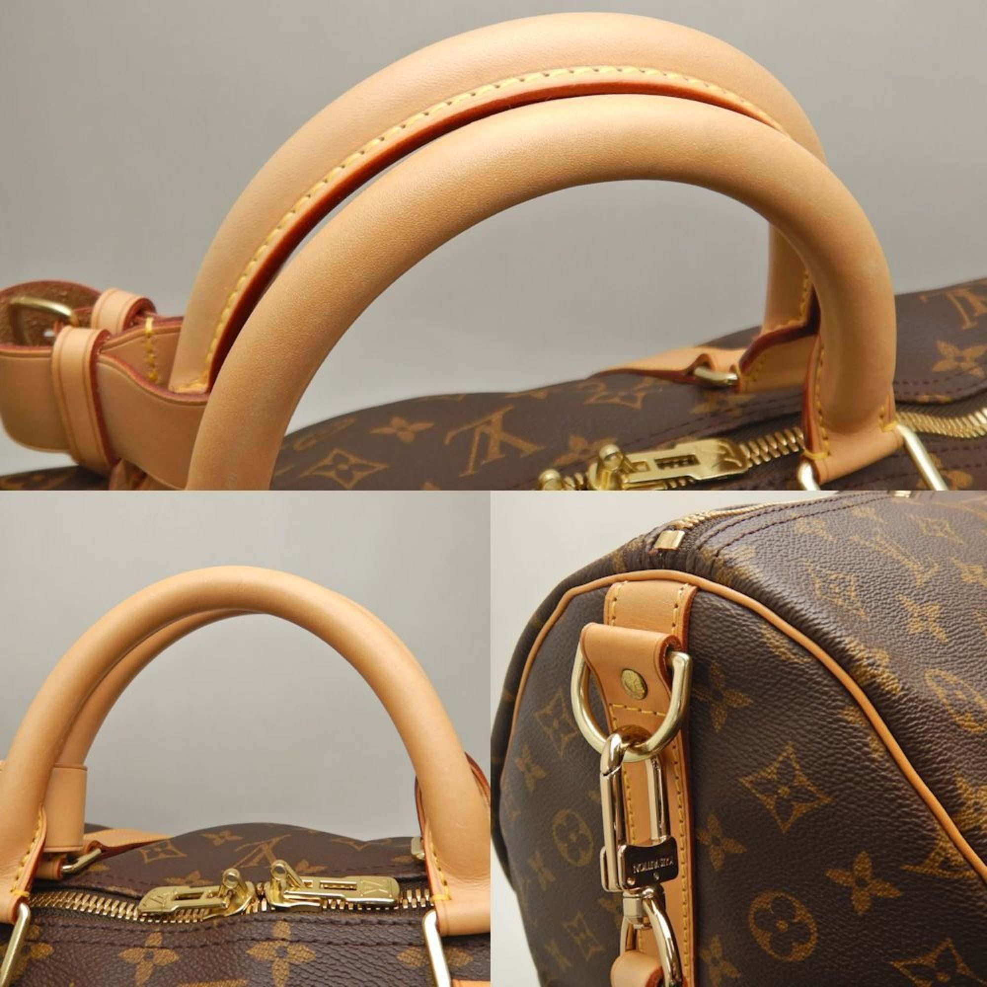 Louis Vuitton Brown Monogram Monogram Pvc Boston Bag (Pre-Owned)