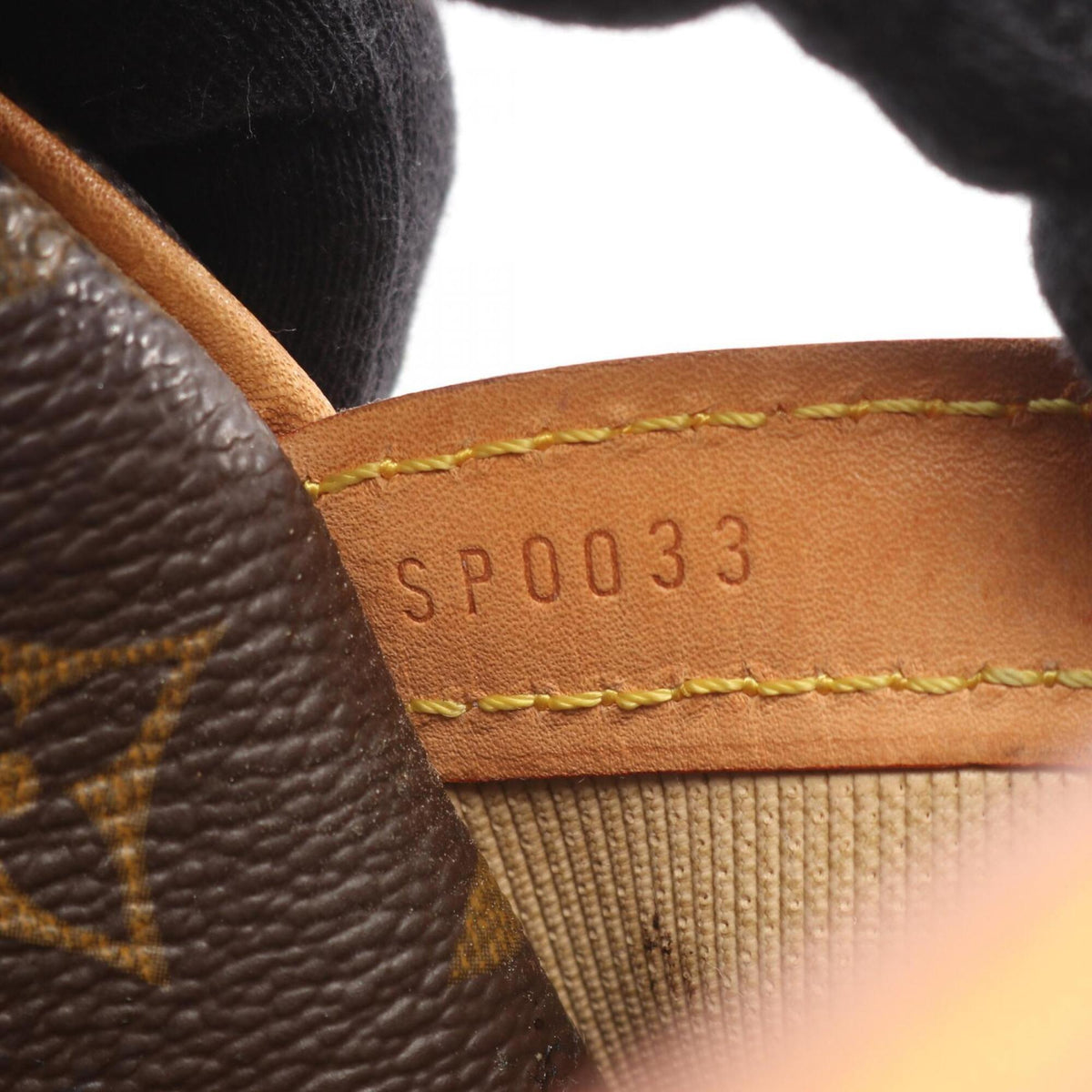 Louis Vuitton Brown Monogram Coated Canvas Leather Shoulder Bag (Pre-Owned)