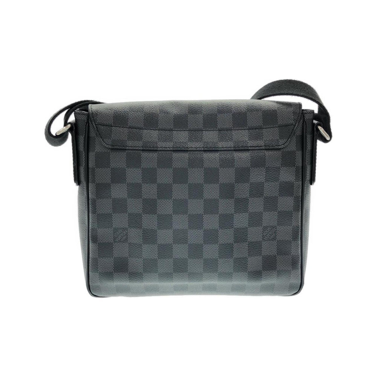 Louis Vuitton Damier Graphite Graphite Coated Canvas Shoulder Bag (Pre-Owned)