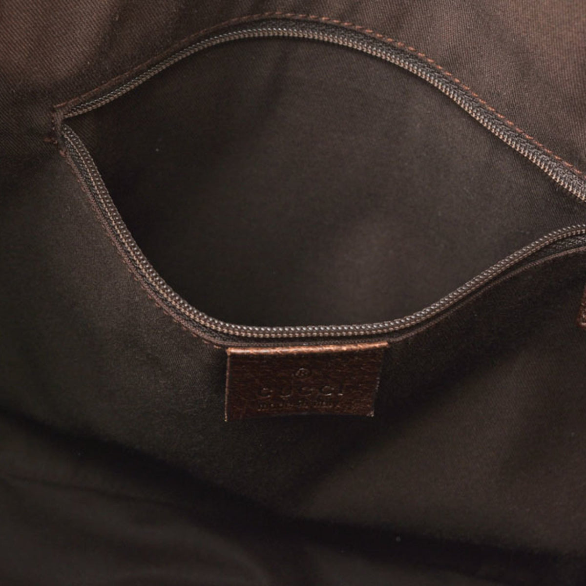 Gucci Gg Canvas Beige Brown Gg Canvas Tote Bag (Pre-Owned)