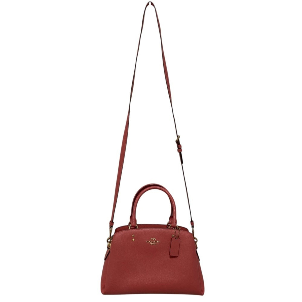 Coach Pink Leather Handbag (Pre-Owned)