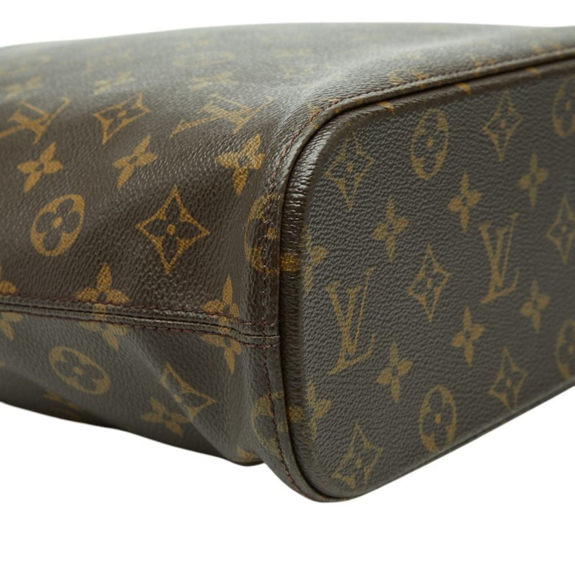Louis Vuitton Brown Monogram Pvc Shoulder Bag Tote Bag (Pre-Owned)