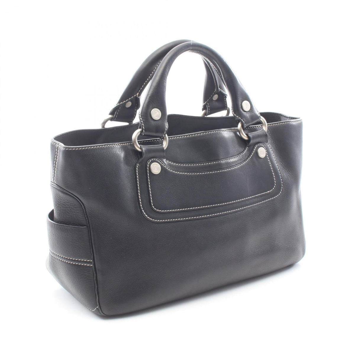 Celine Black Leather Handbag (Pre-Owned)