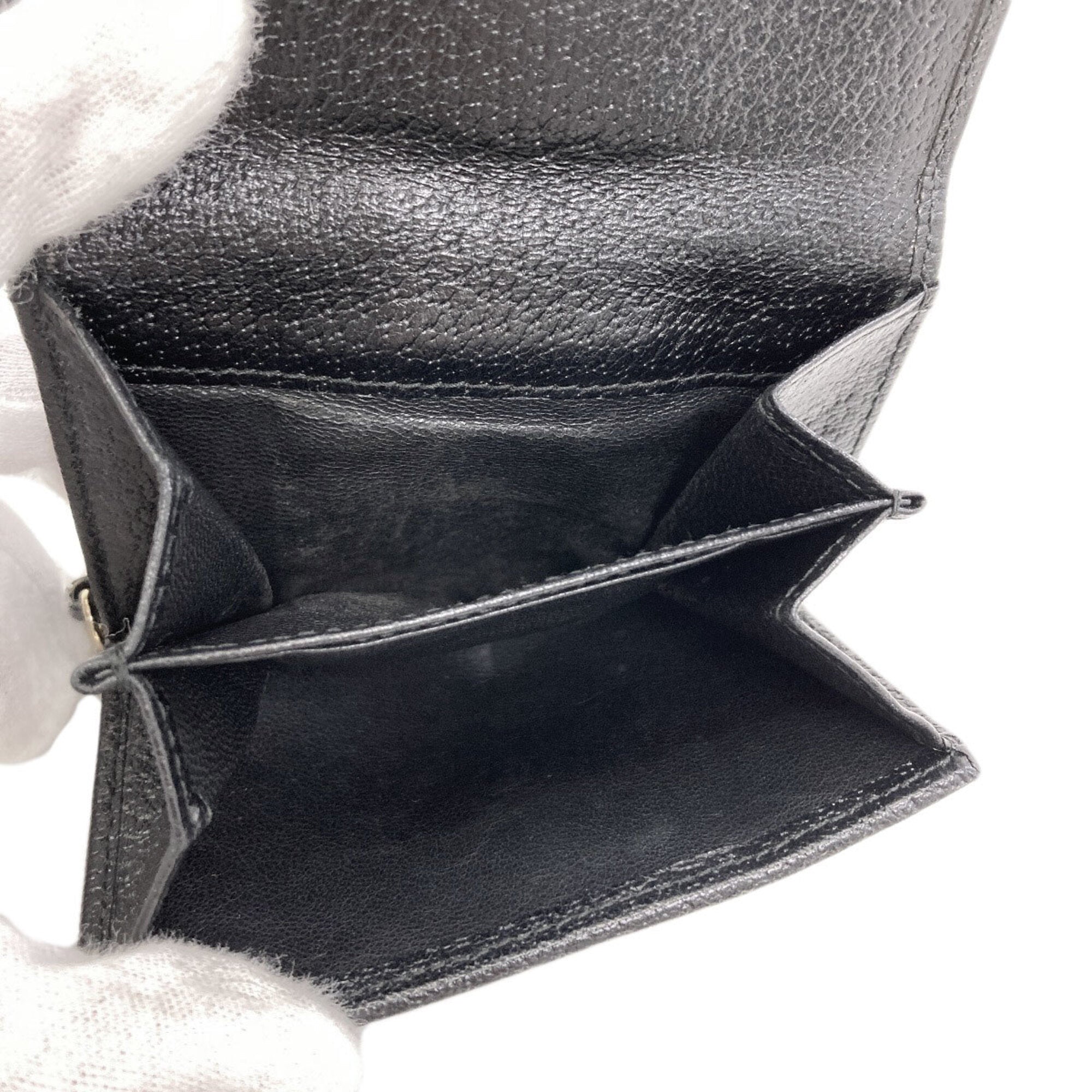 Gucci Black Canvas Wallet (Bi-Fold) (Pre-Owned)