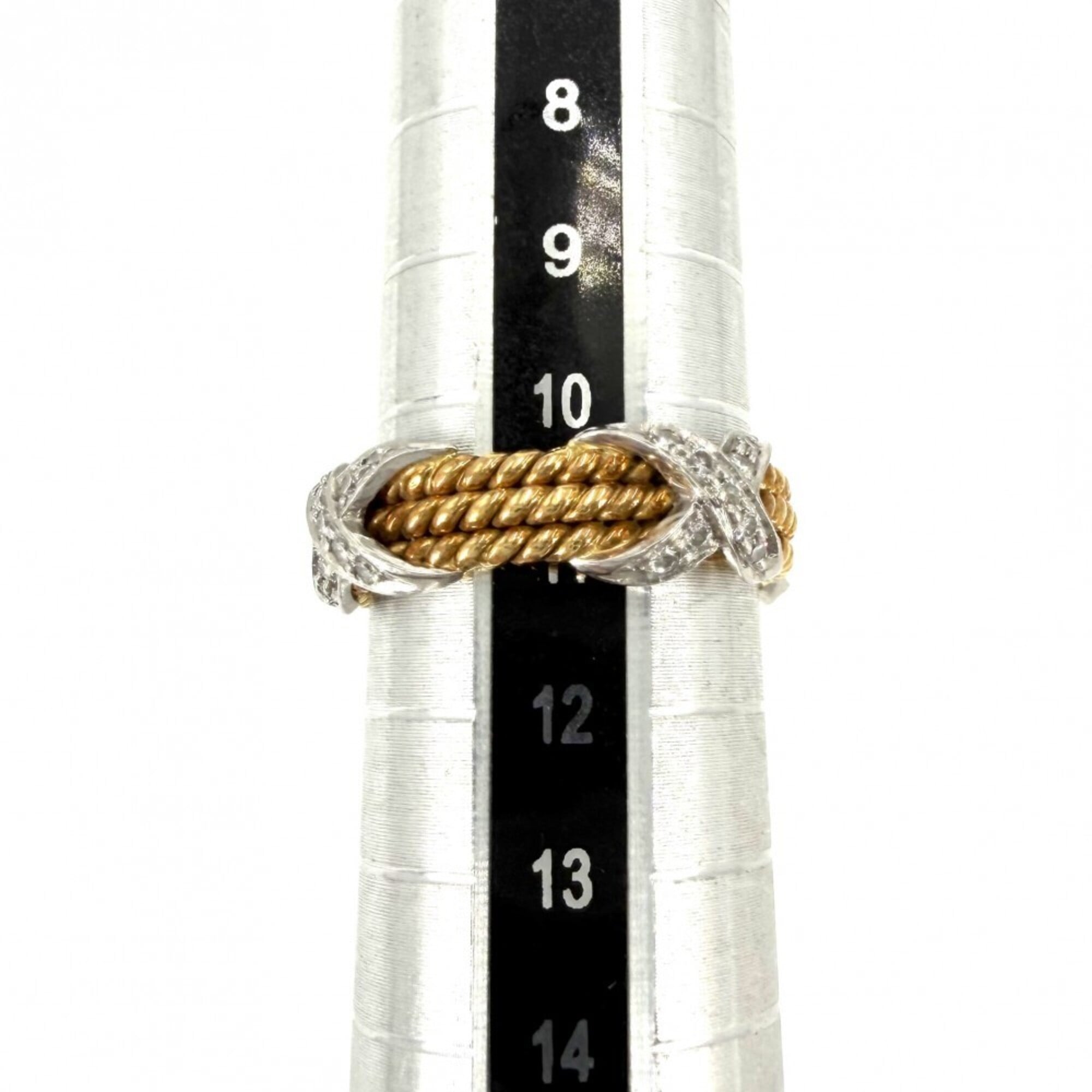 Tiffany White Yellow Platinum 950 Yellow Gold (Pre-Owned)