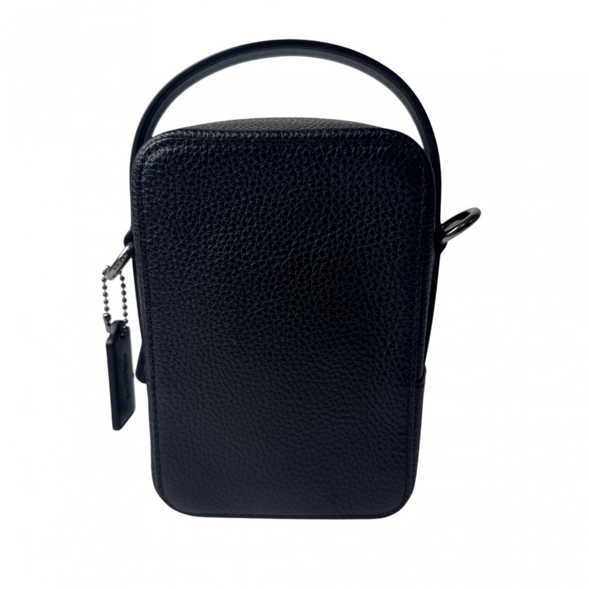 Coach Black Leather Shoulder Bag (Pre-Owned)
